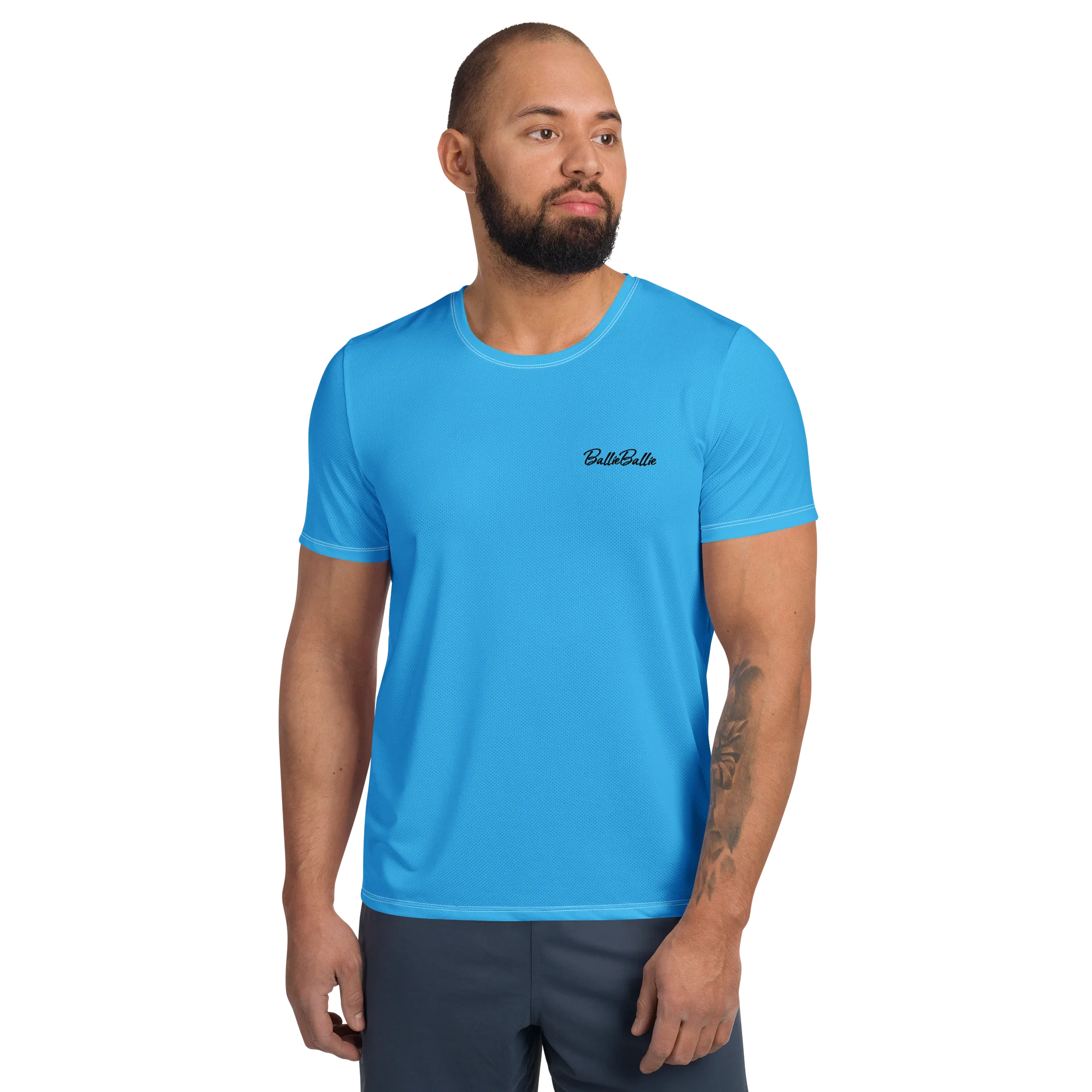 Sportshirt Deep Sky Blue product image (1)