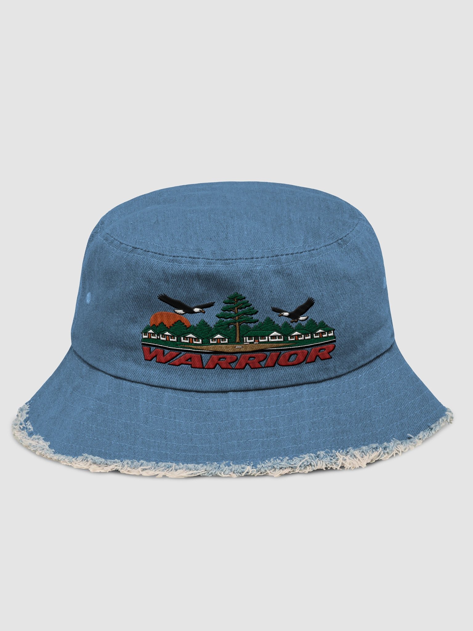 Warrior Denim Bucket Hat product image (1)