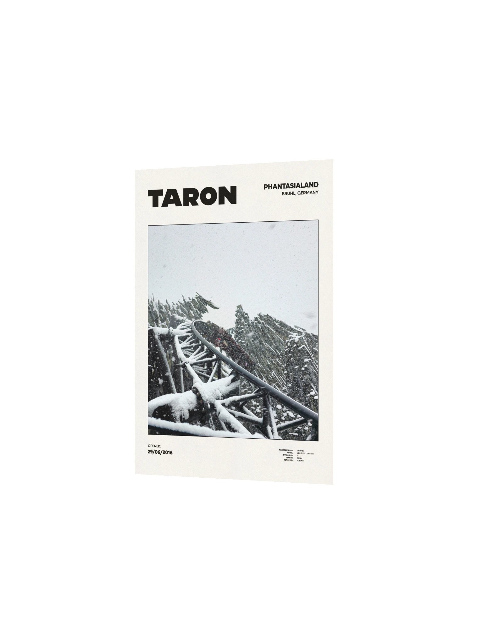 Taron in the Snow Premium Poster product image (2)