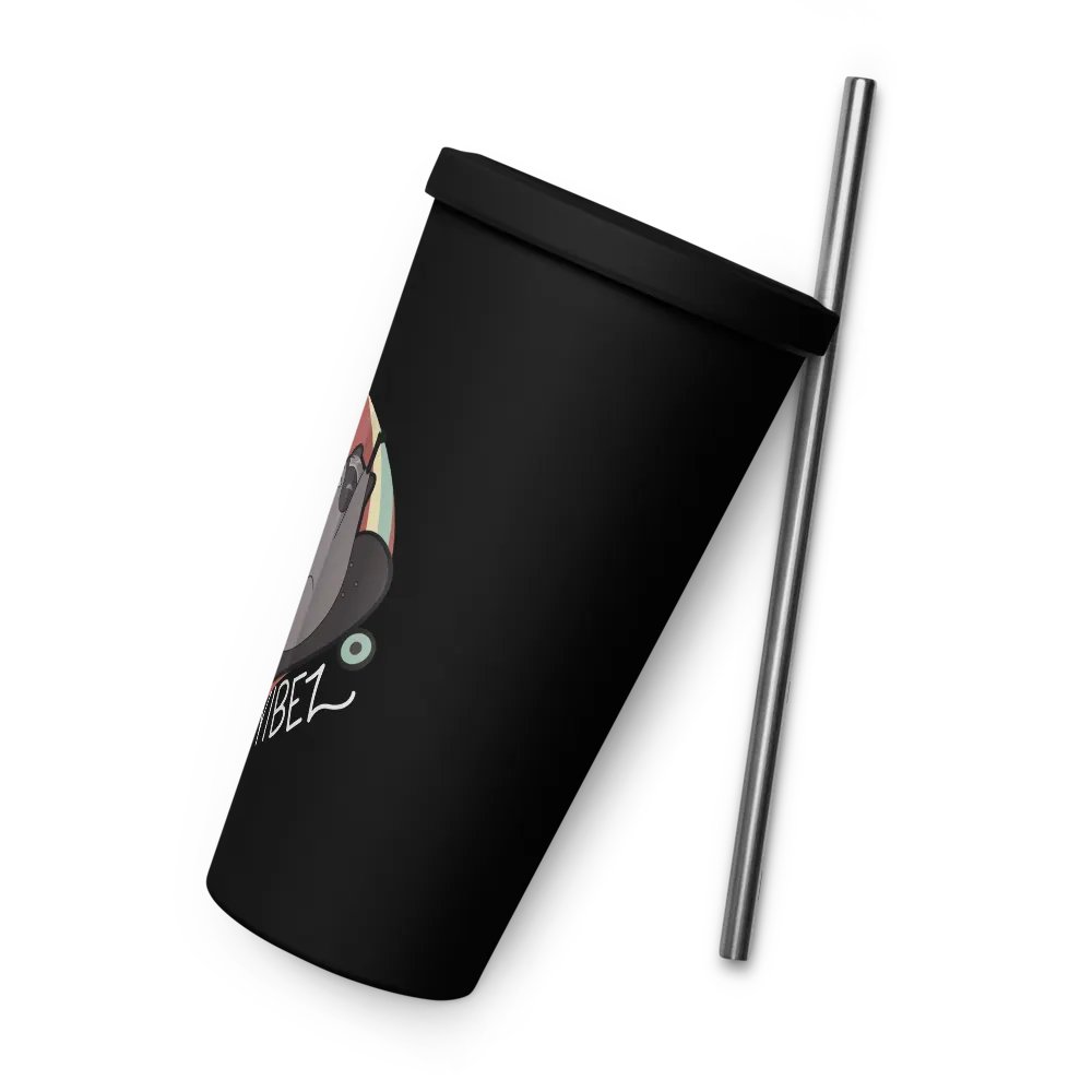 Charlie's Trash Vibez Sippy (But It's Black) product image (8)