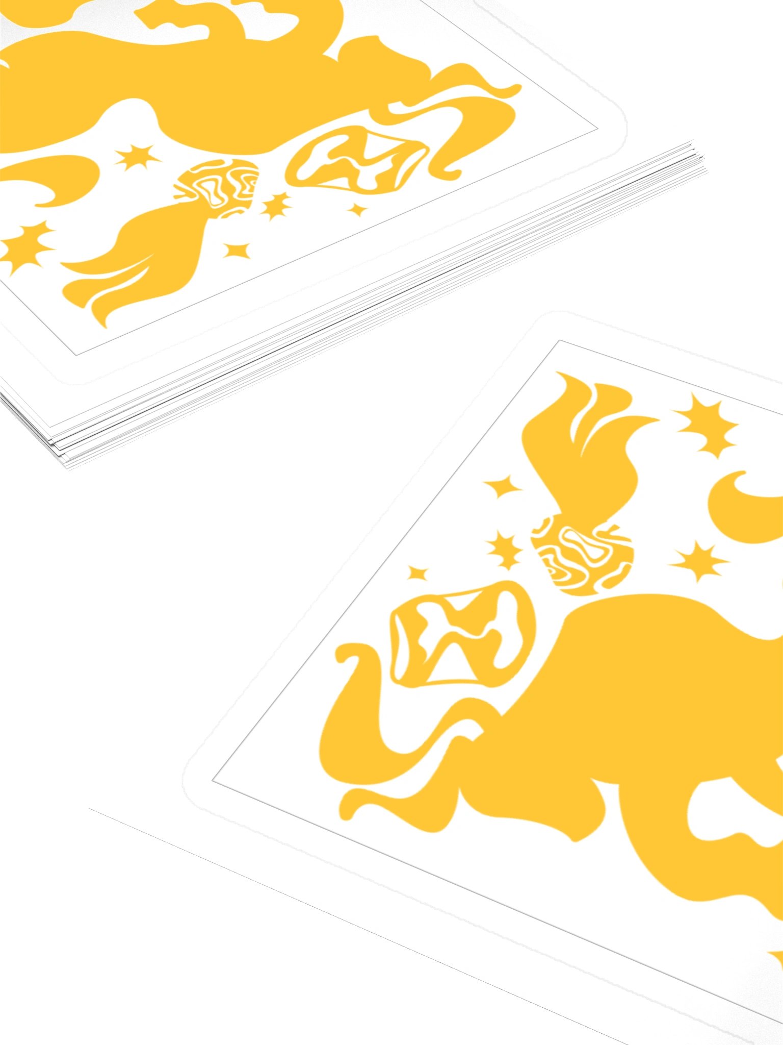 Taurus Zodiac Sticker — Radiant Abstract Bull Design product image (4)