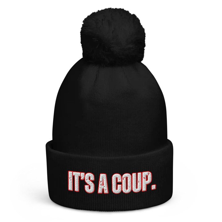 Resistors, It's a Coup, Embroidered Beanie product image (1)