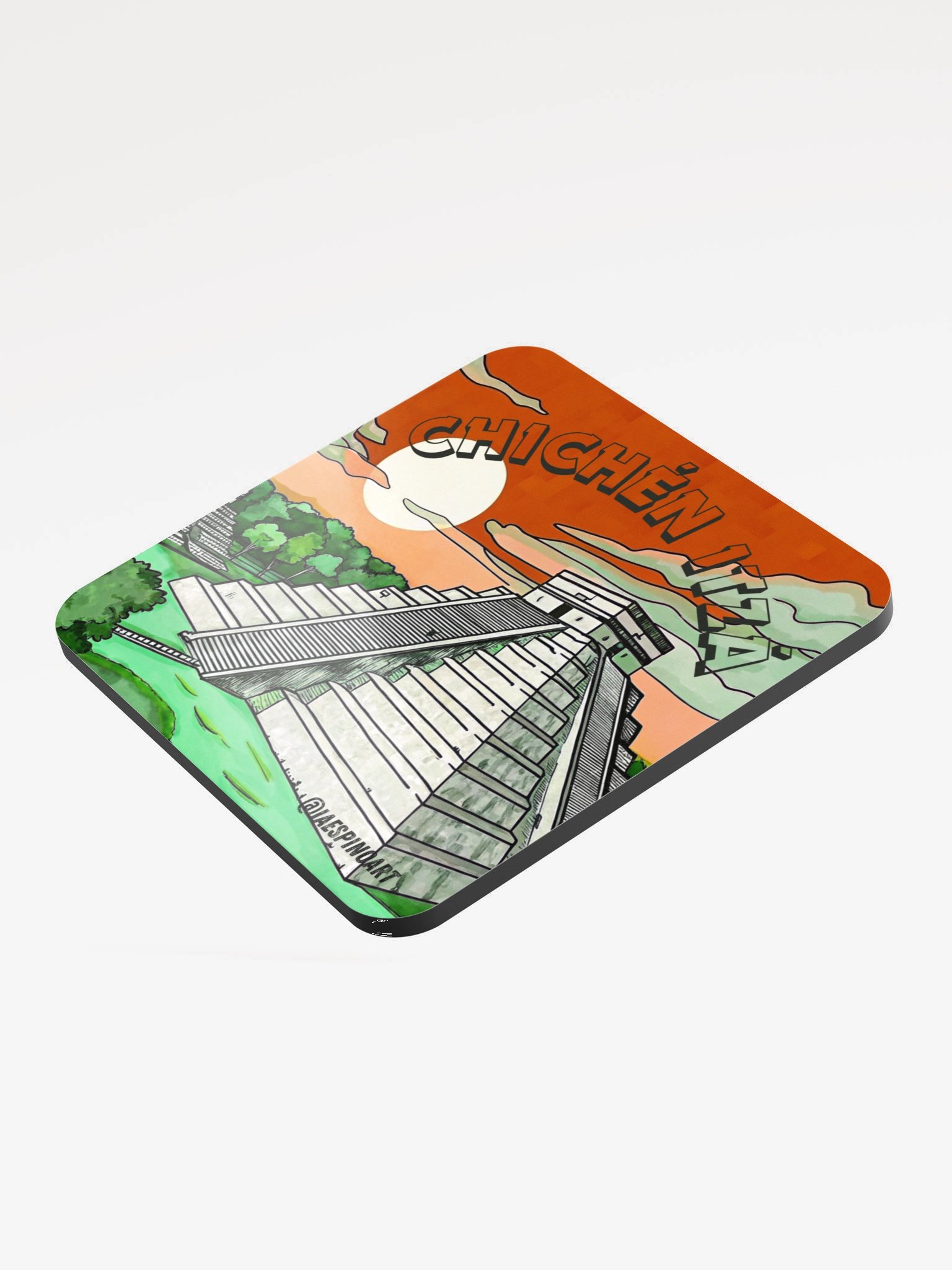 Chichén Itzá Gloss Coaster product image (3)