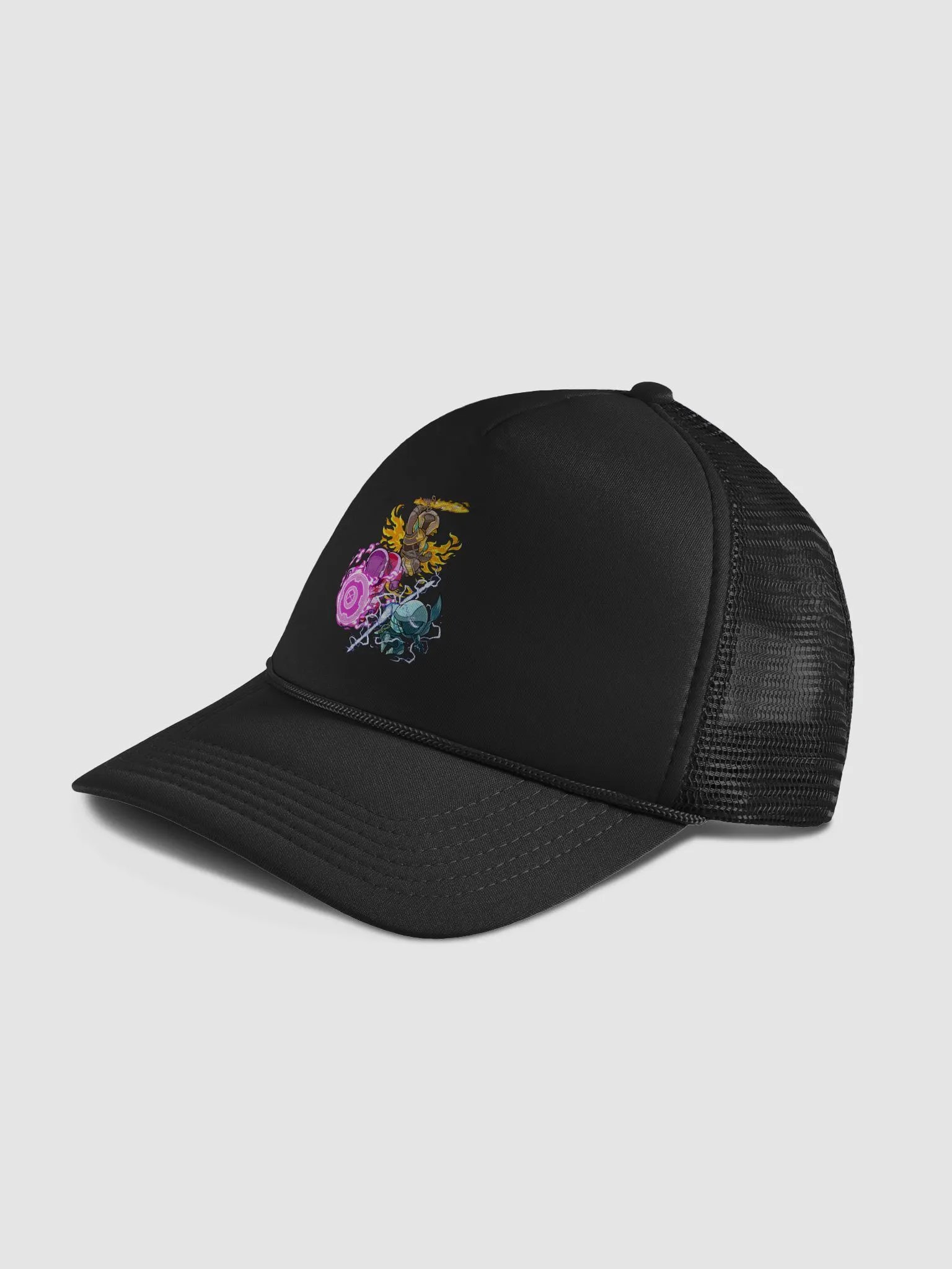 Flame & Frost Logo Trucker Hat product image (4)