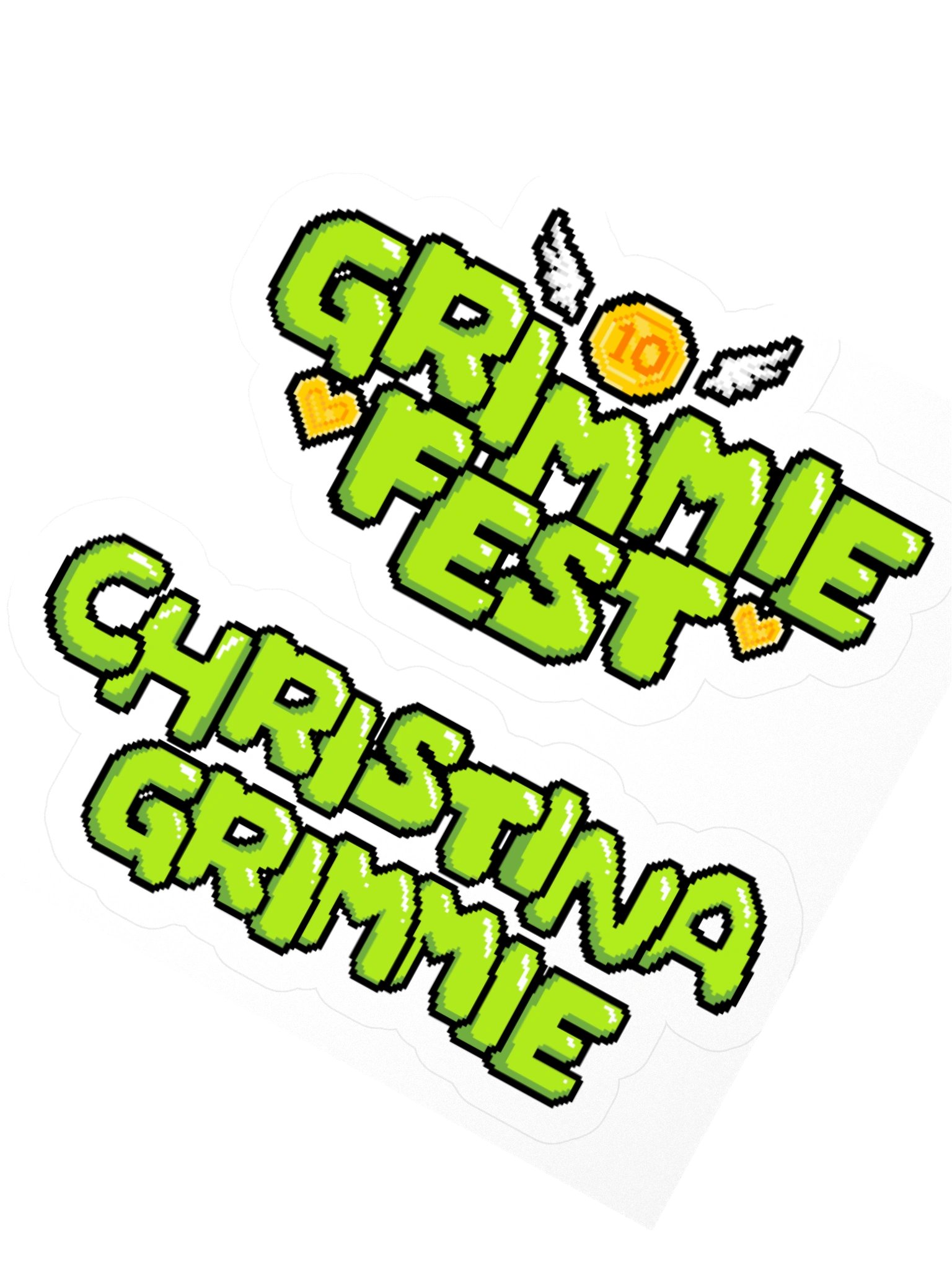 Christina Grimmie Fest Stickers product image (2)