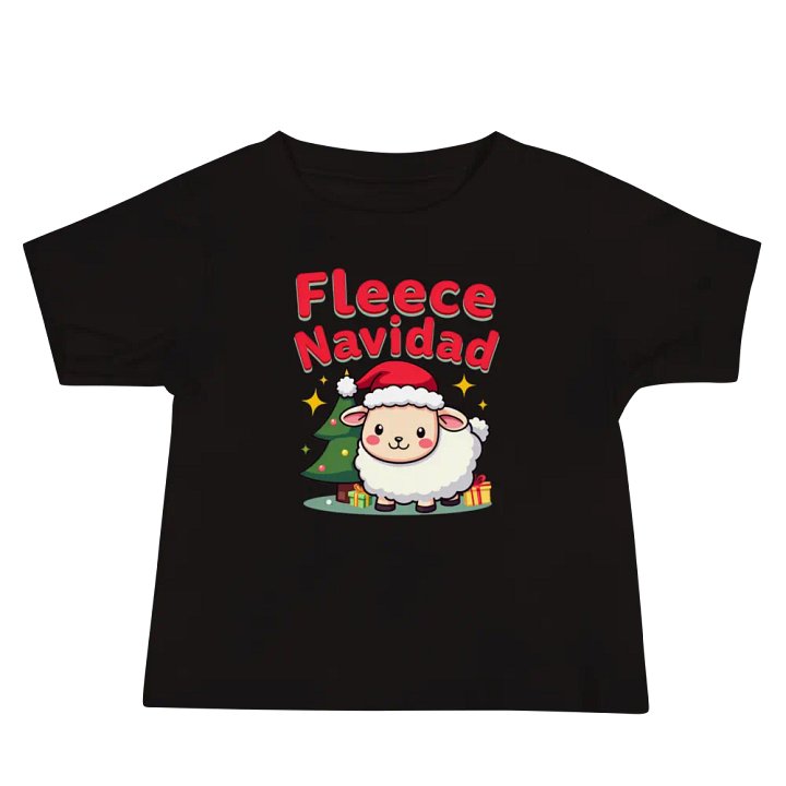Fleece Navidad Baby Tee product image (5)