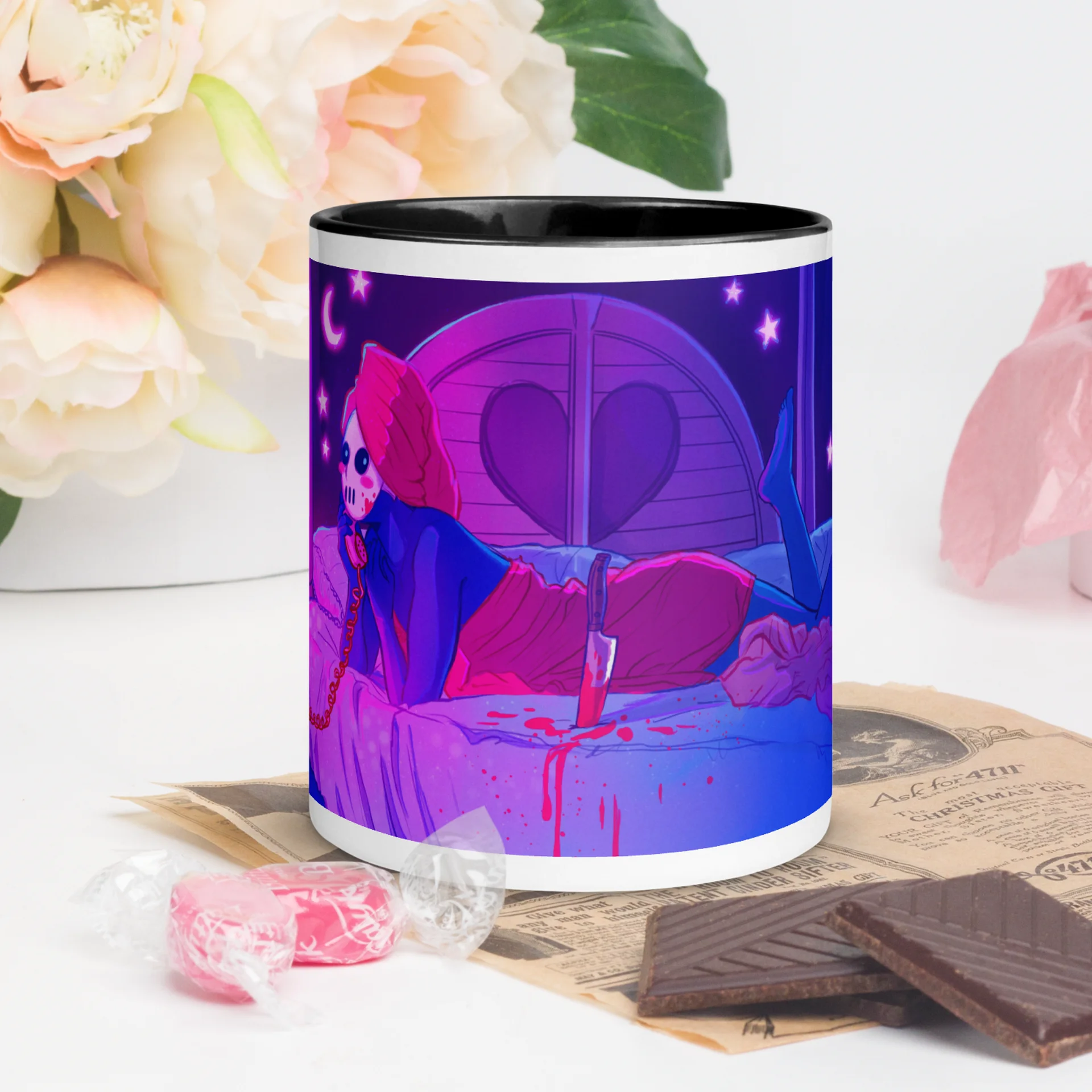 Bisexual Retro Slasher Subtle Pride Mug product image (2)