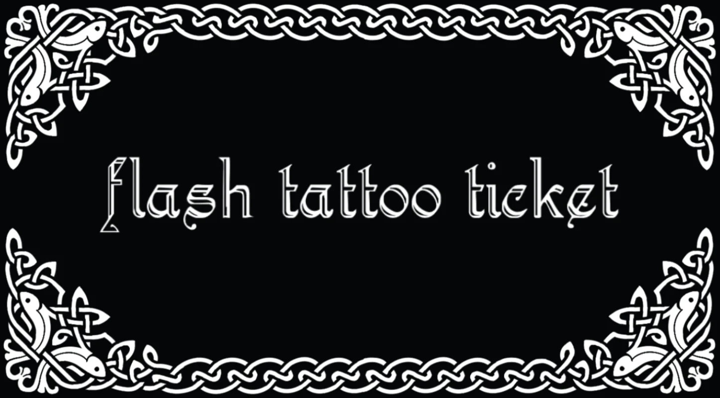 Tattoo Ticket product image (1)