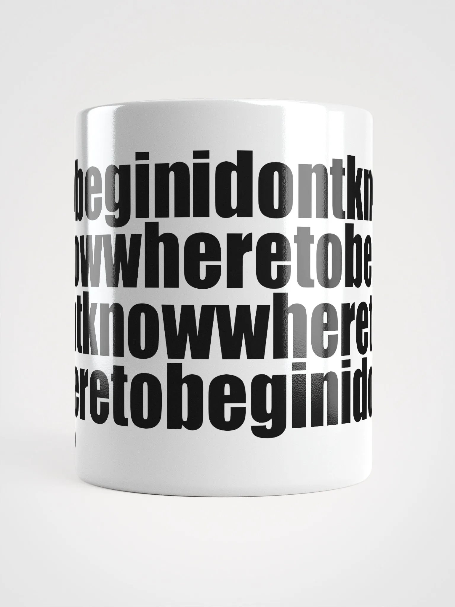 Idontknowwheretobegin Mug product image (7)