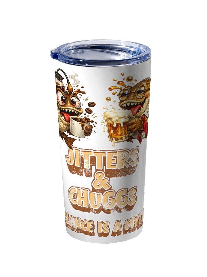 Jitters & Chuggs Stainless Steel Tumbler product image (2)