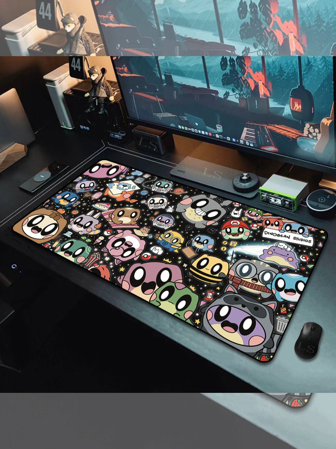All The Dinobeans Desk Mat | Space Galaxy (3 Color Options) product image (1)
