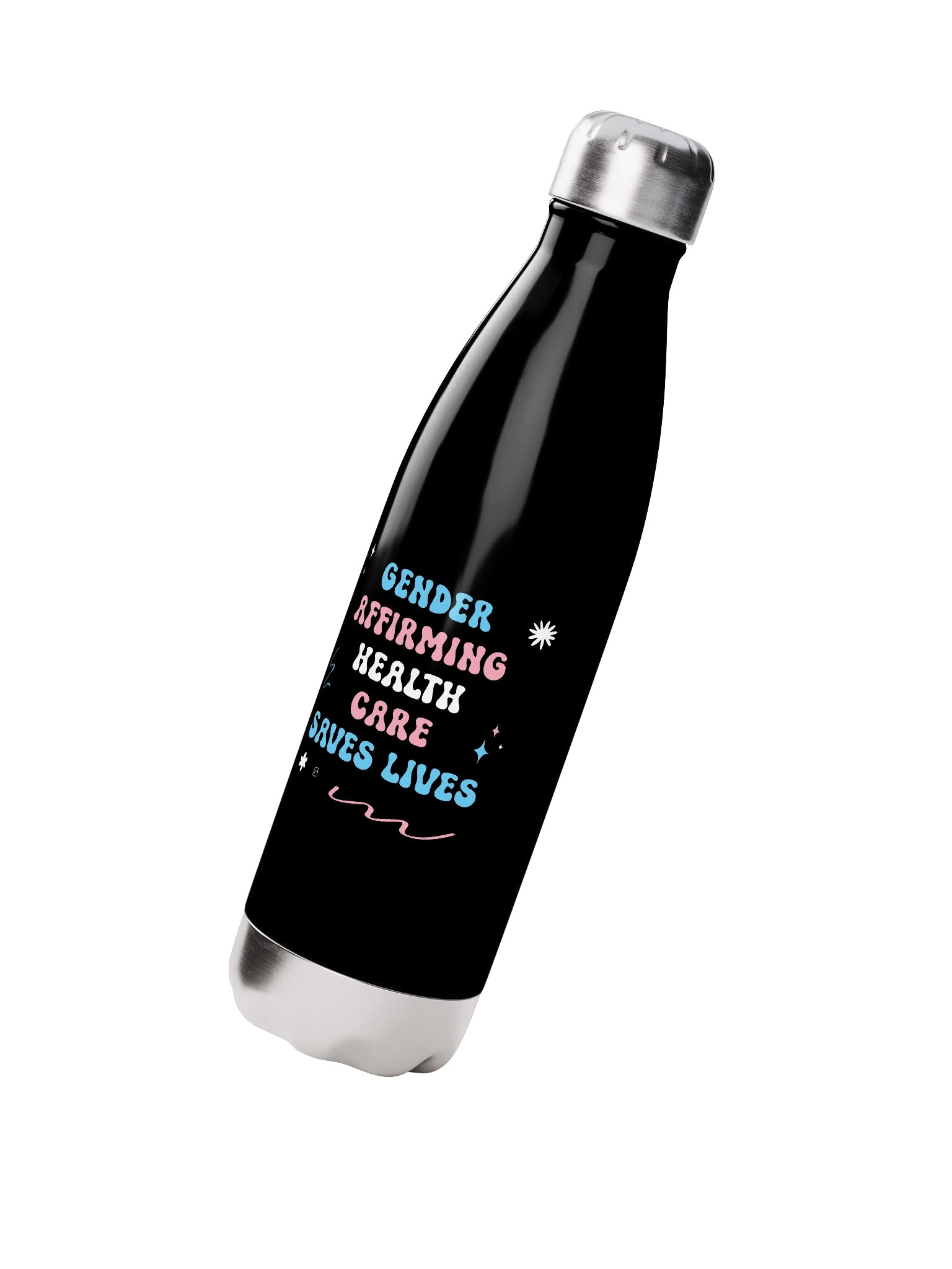 Gender-Affirming Care Saves Lives Water Bottle product image (2)