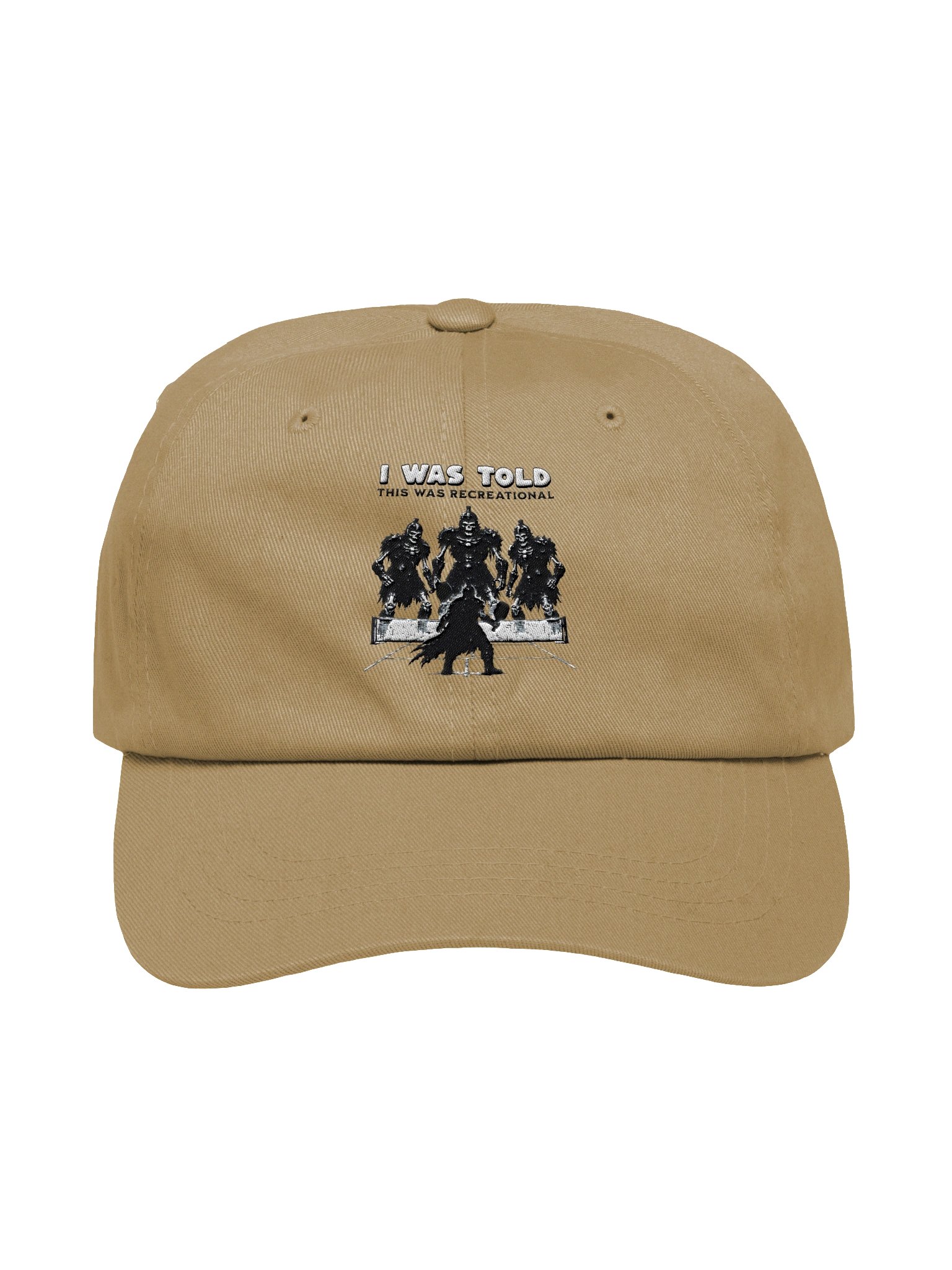 I Was Told This Was Recreational Dad Hat – Funny Pickleball Hat product image (3)