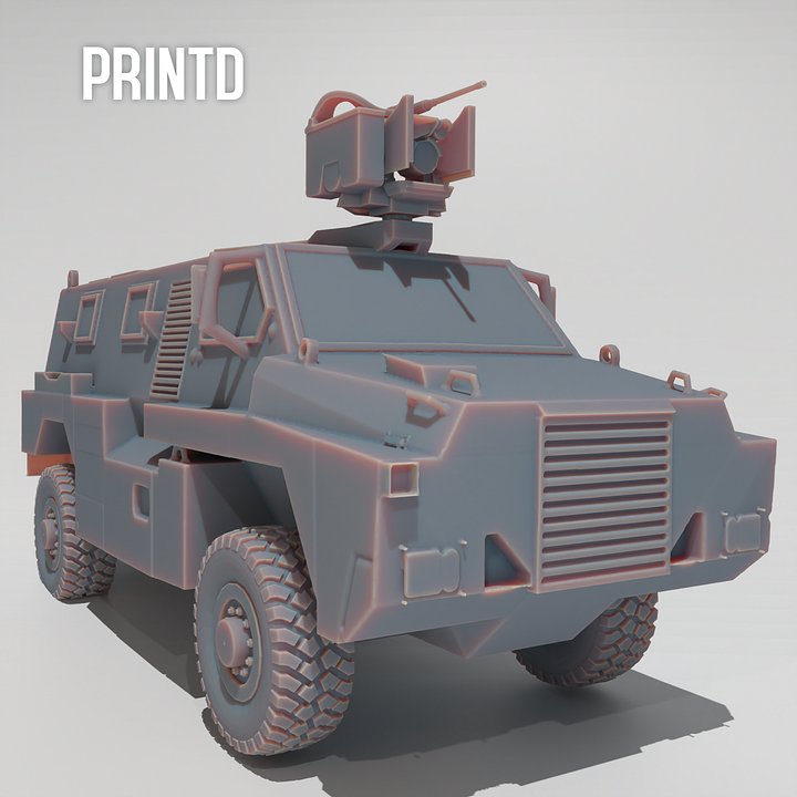 Australian Special Forces Bushmaster Troop Transport - Modern Warfare Wargame Hobby Resin Scale Models product image (1)