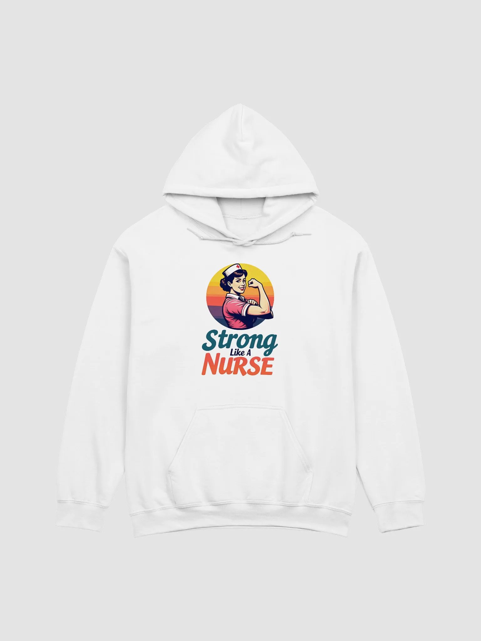 Strong Like A Nurse Hoodie product image (8)