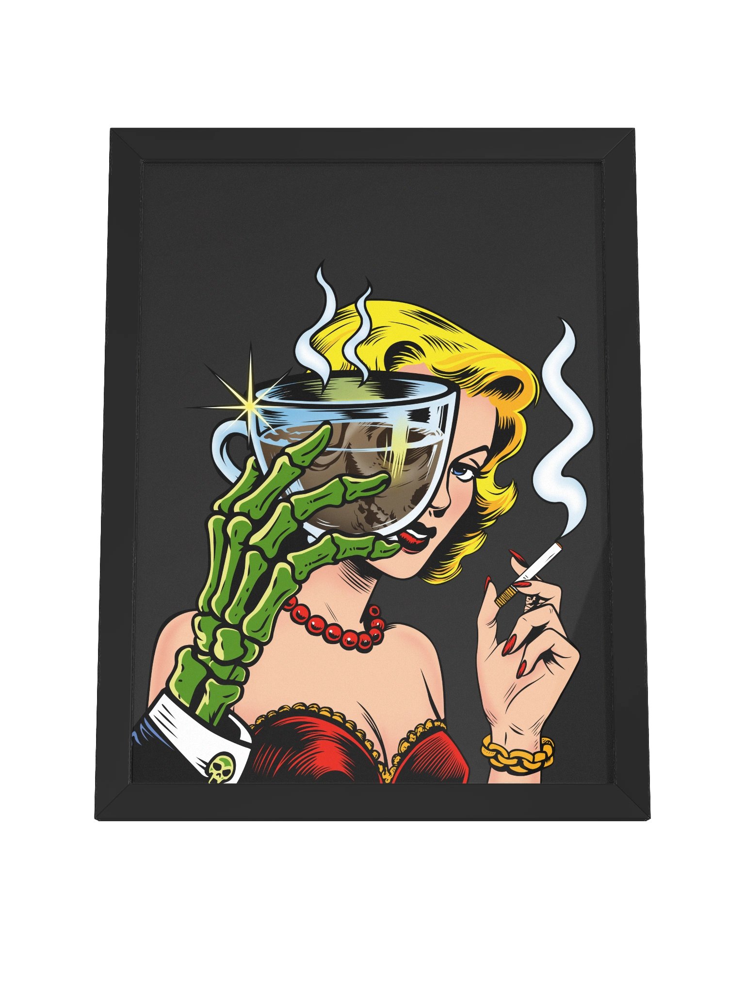 Chamber of Chills Coffee Framed Poster product image (4)