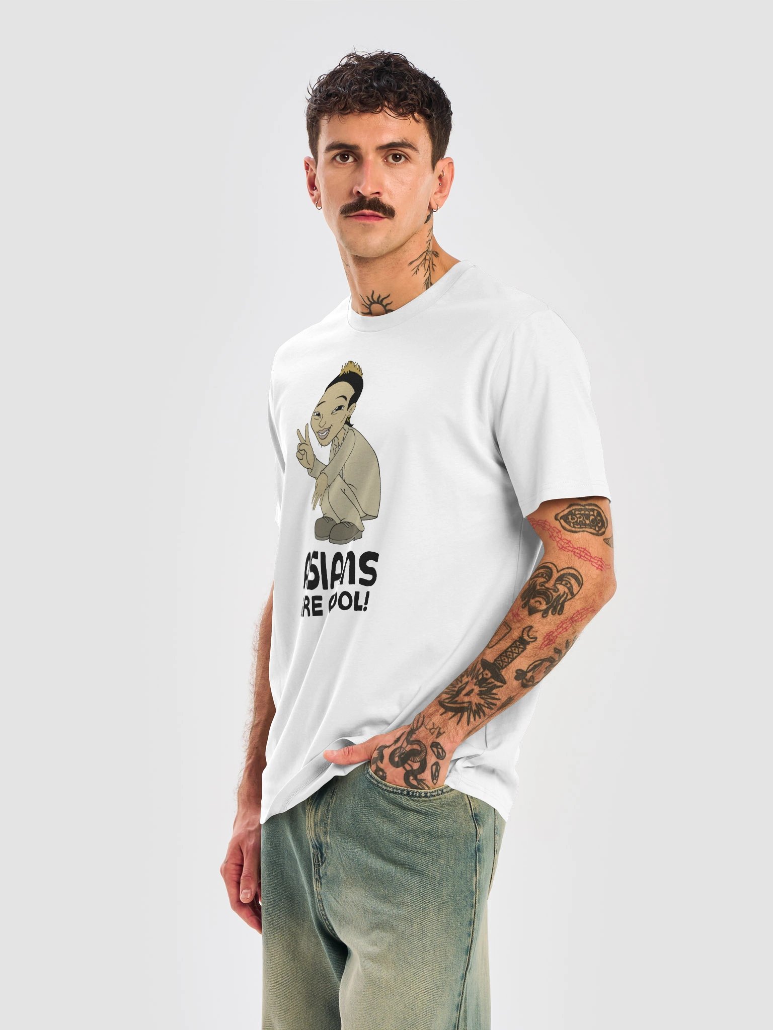 ASIANS ARE COOL! Unisex T-shirt product image (6)