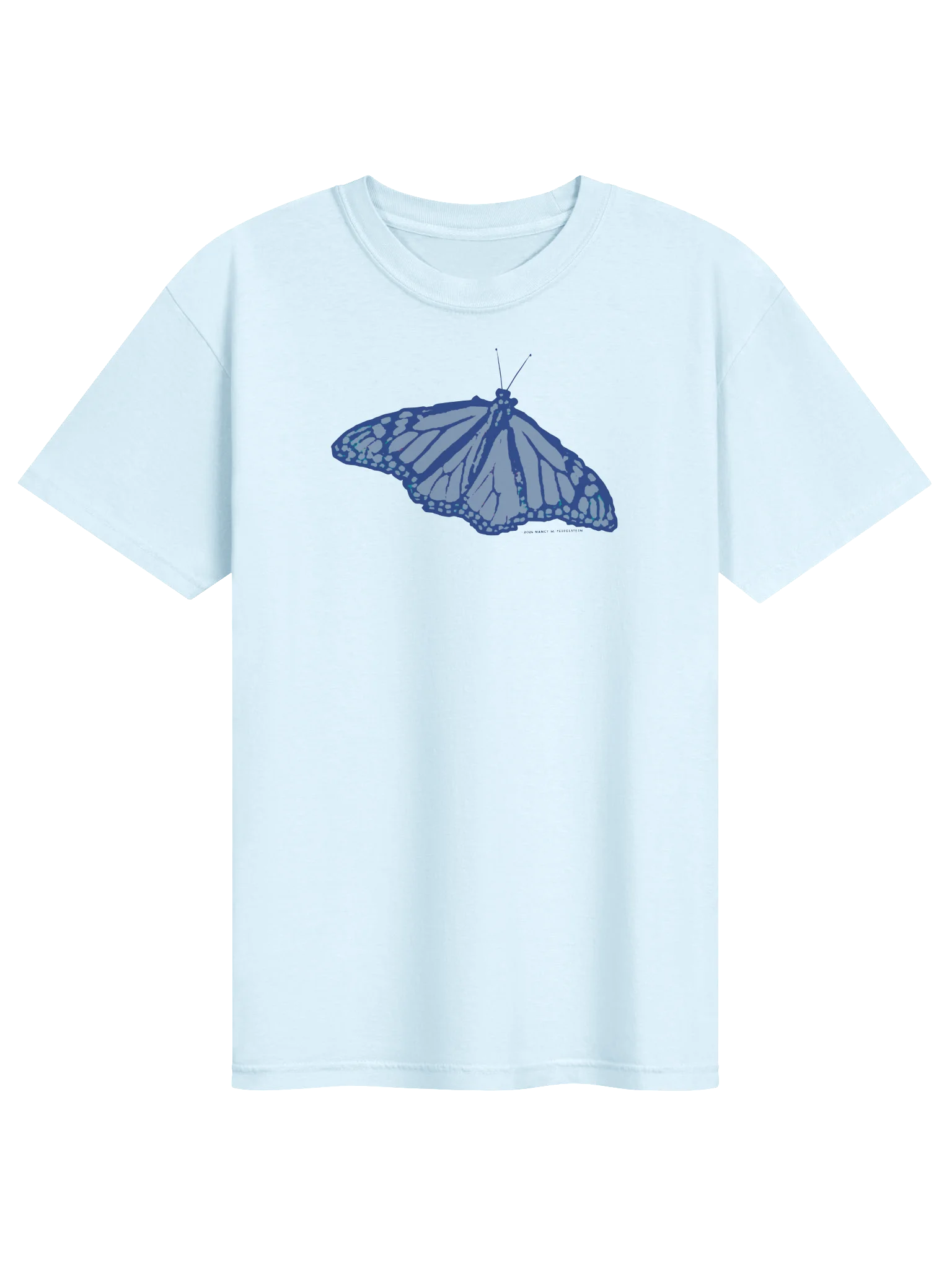Blue Butterfly tee product image (1)