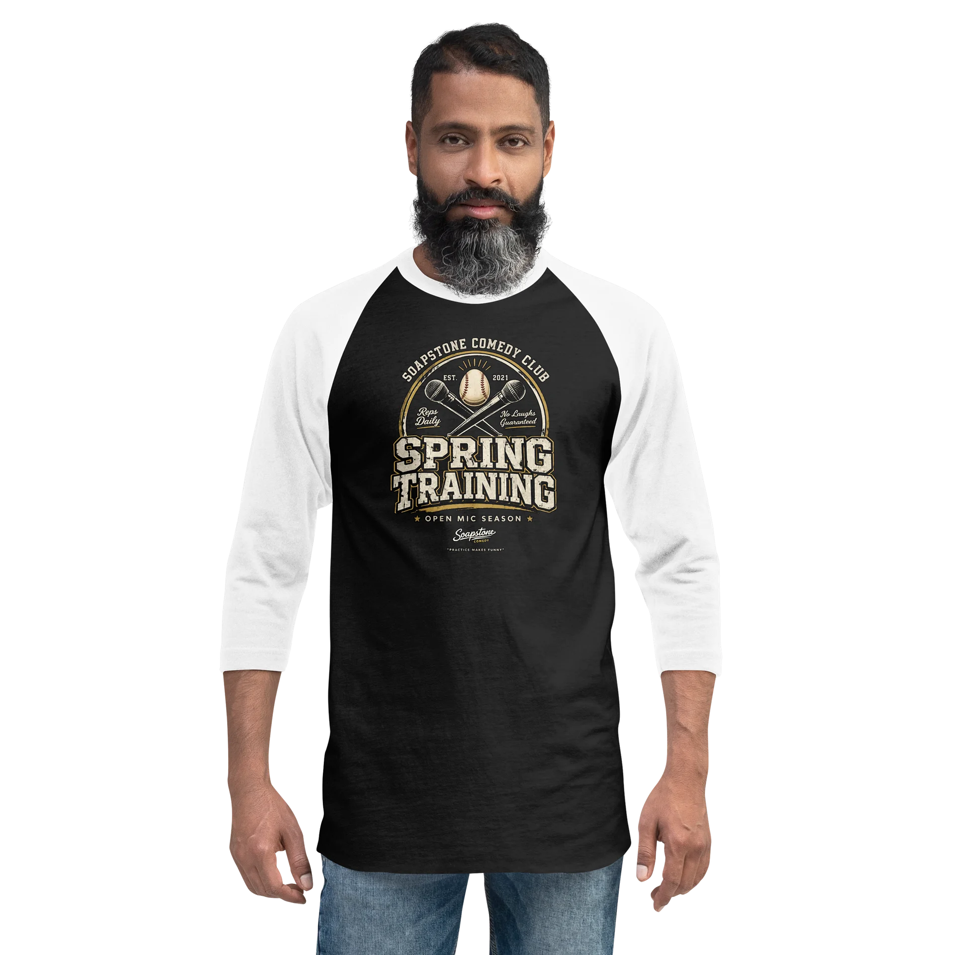 Spring Training Comedy Raglan Tee product image (1)