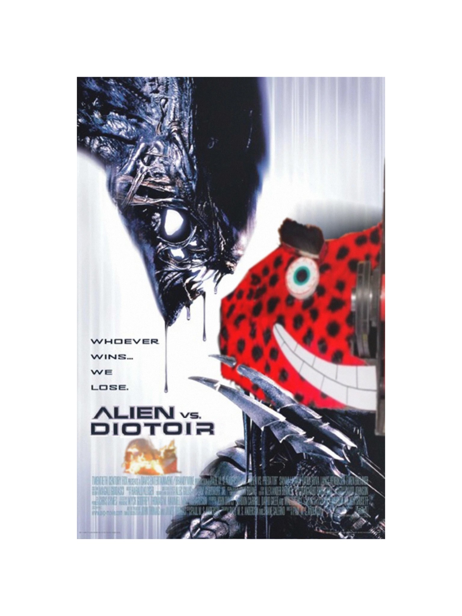 Alien vs Diotoir Poster product image (4)