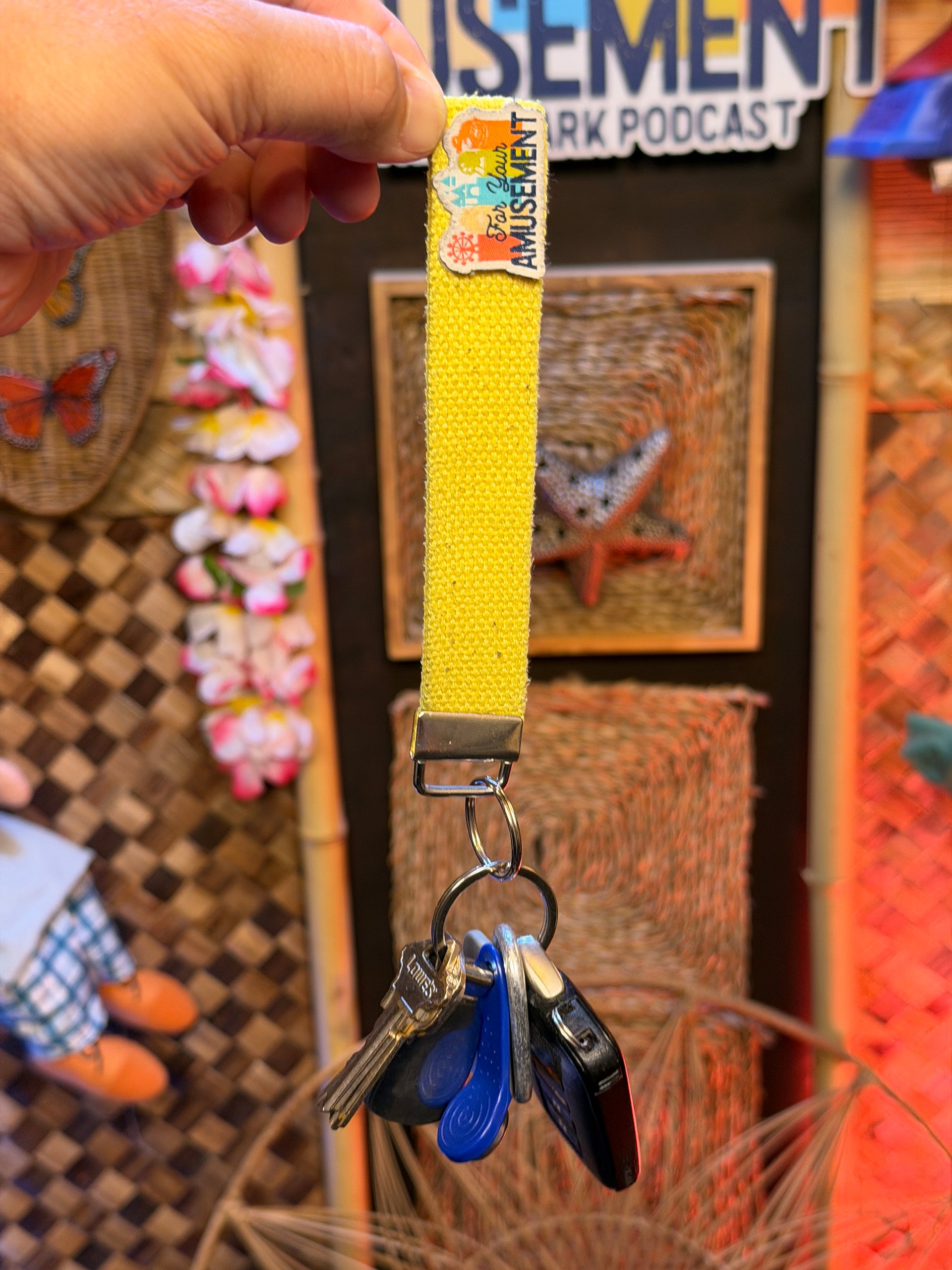 Yellow Pull Tab FYA Keychain product image (1)