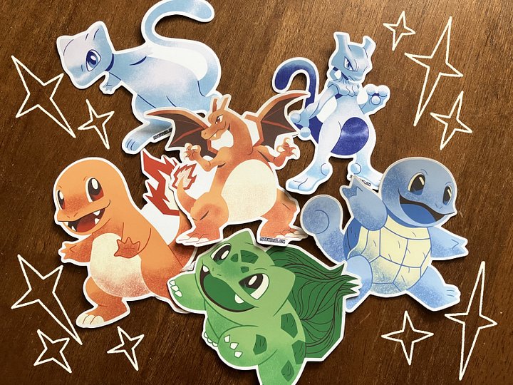 Gotta Get Em' All Sticker Pack product image (1)