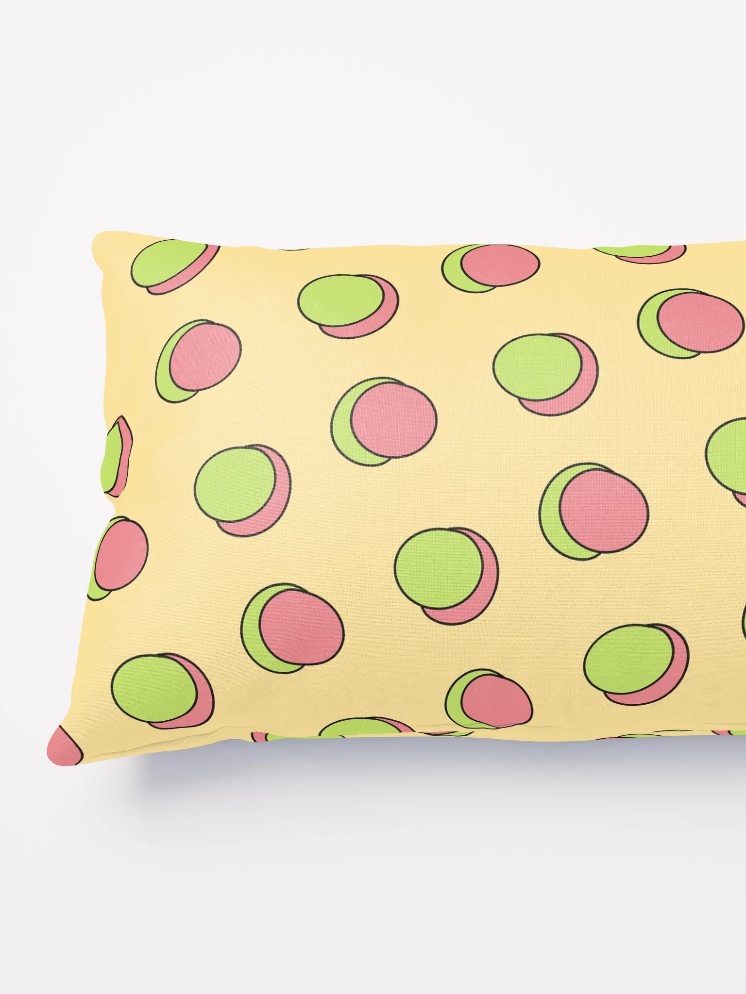 Modern Memphis Throw Pillow - Yellow product image (3)