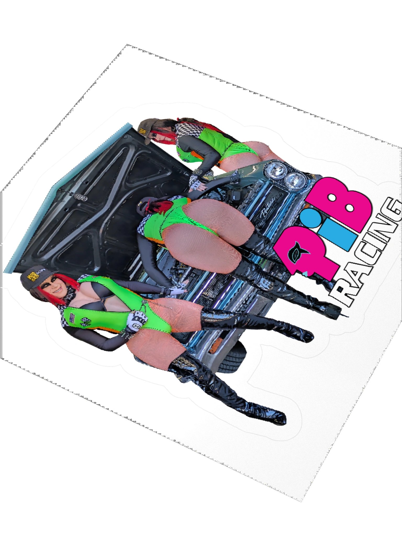 PiB Racing Sticker product image (3)