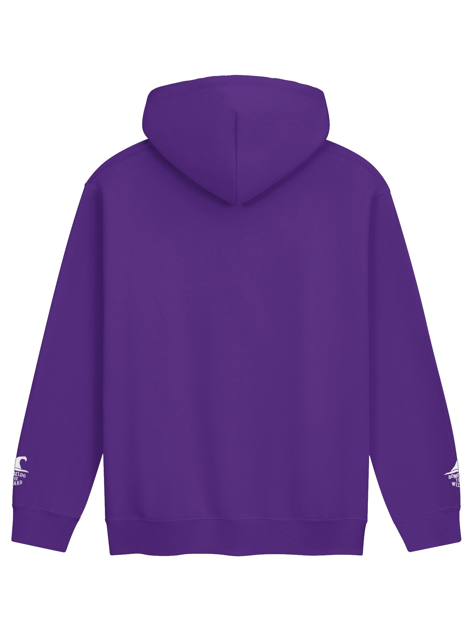 Hoodie - Wizard Logo White Badges product image (2)