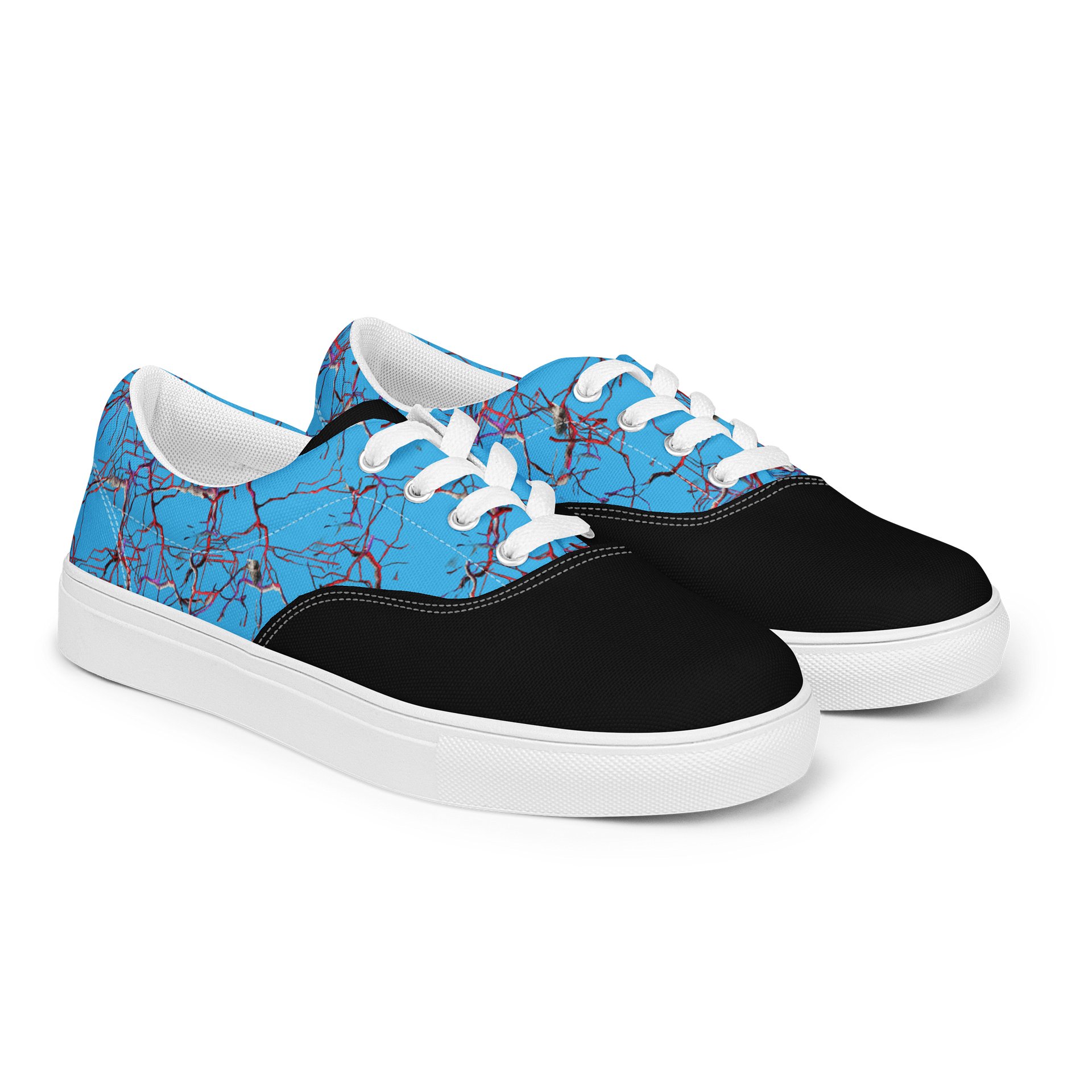 Neural Static // Low-Top Tech-Noir Sneakers product image (3)