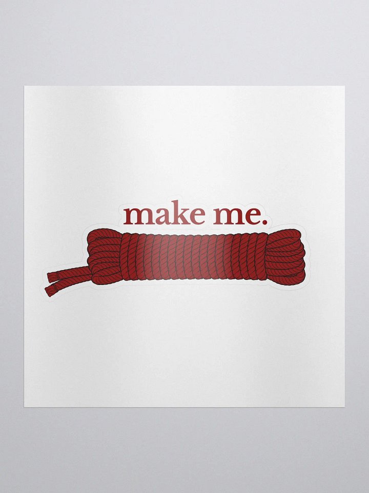 Make Me Sticker product image (2)
