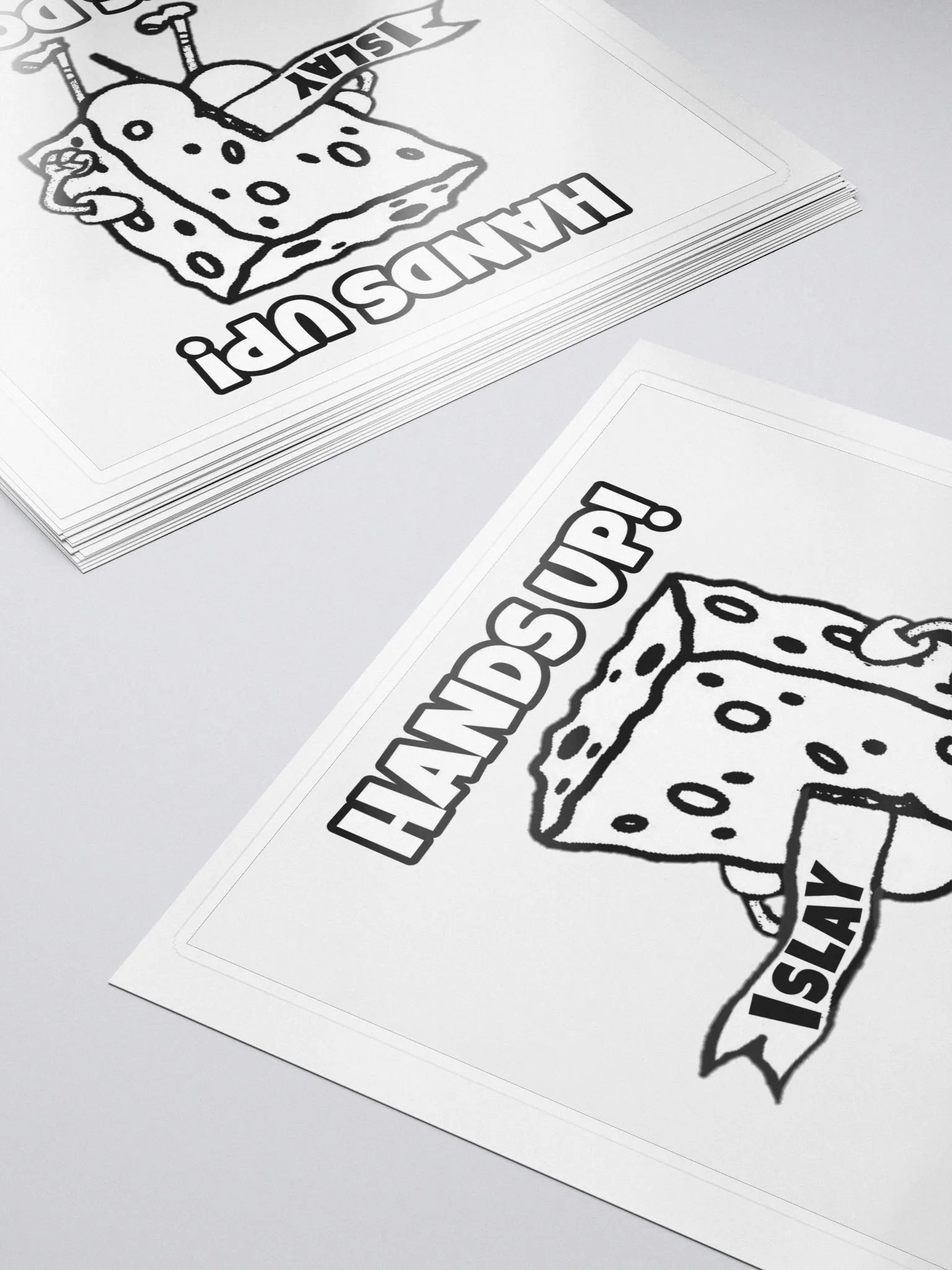 hands up sticker product image (5)