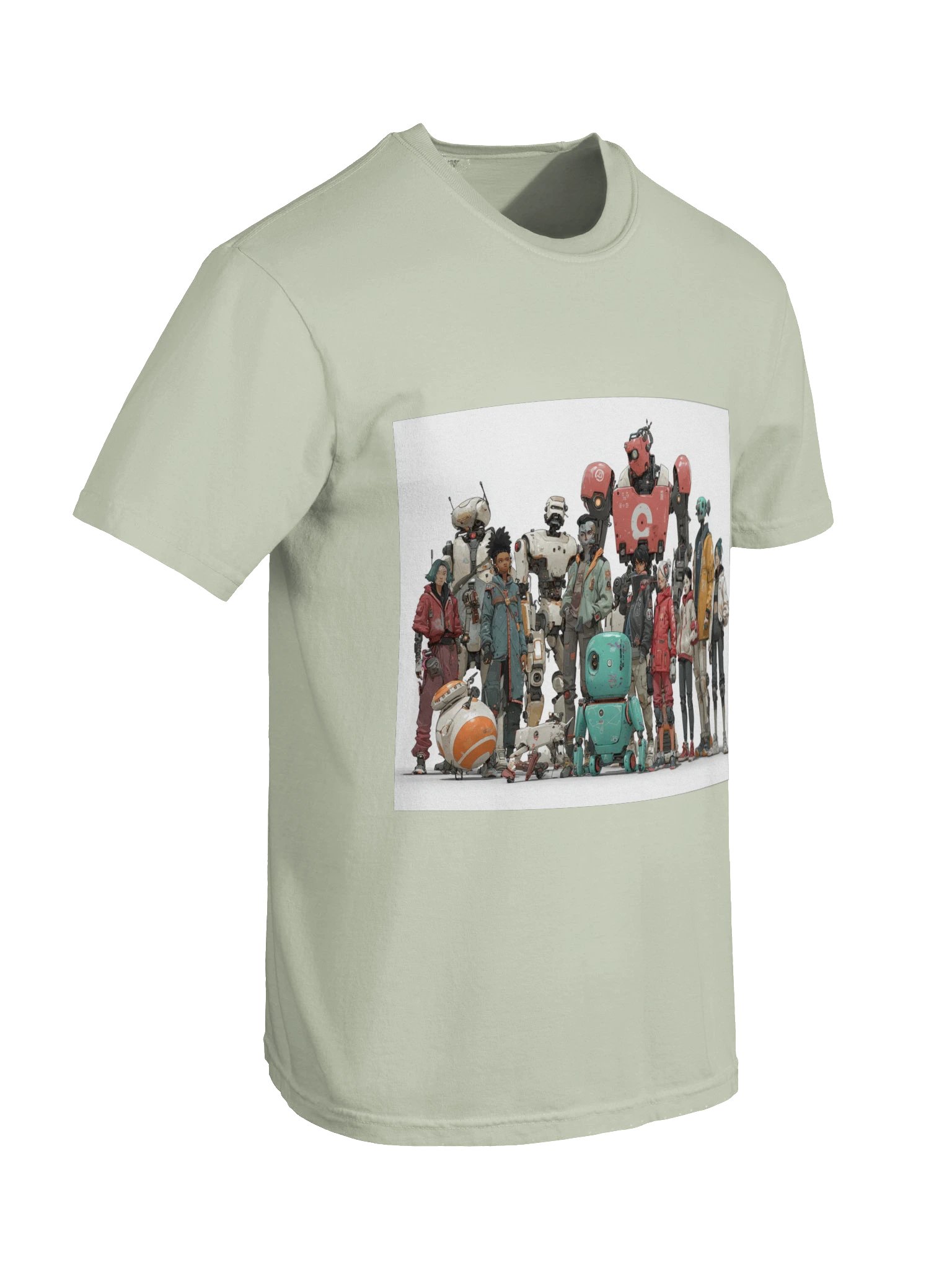 Kinetic Lab Crew Red Teal Tee product image (6)