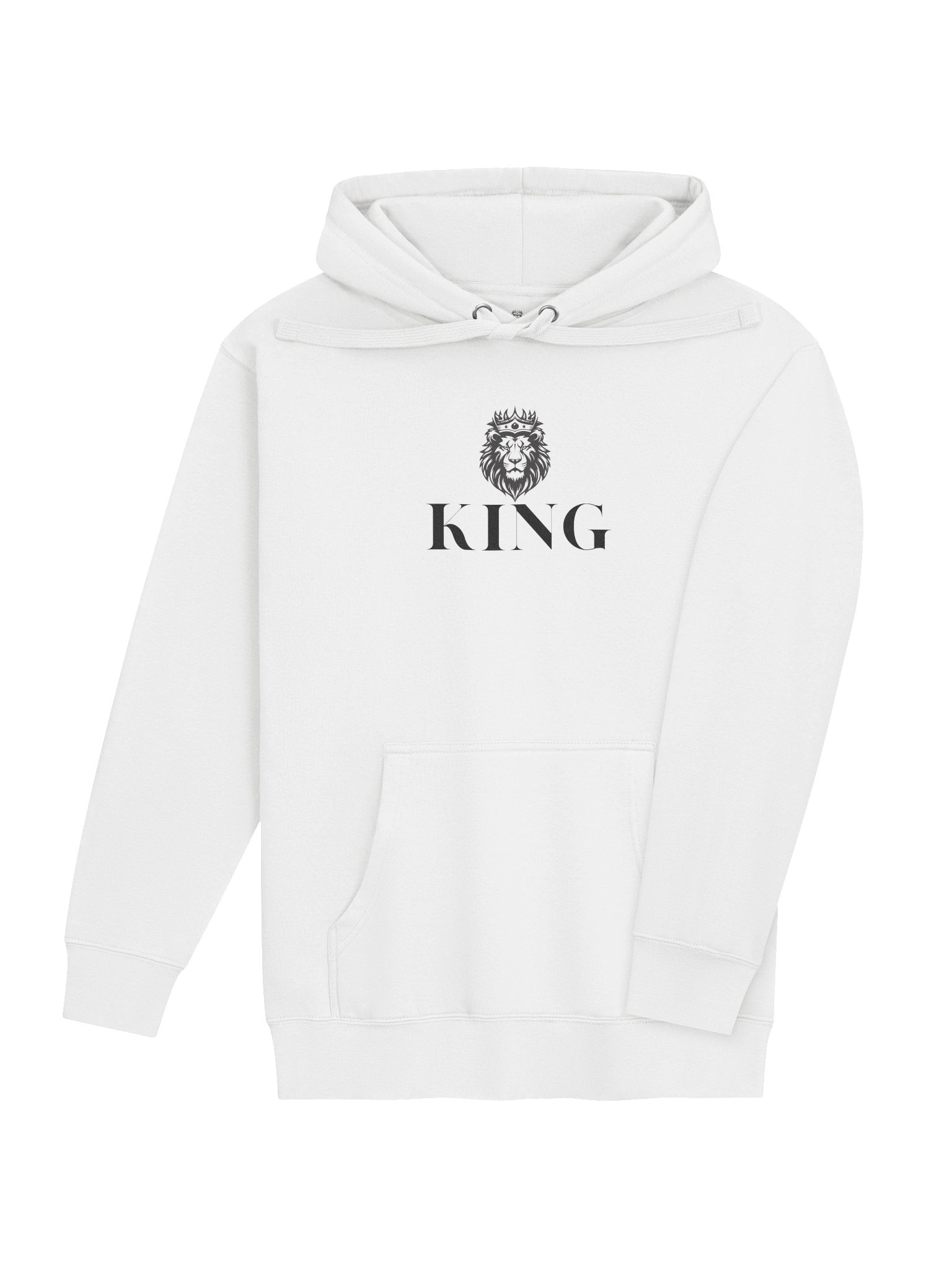 KING Unisex White Hoodie product image (4)