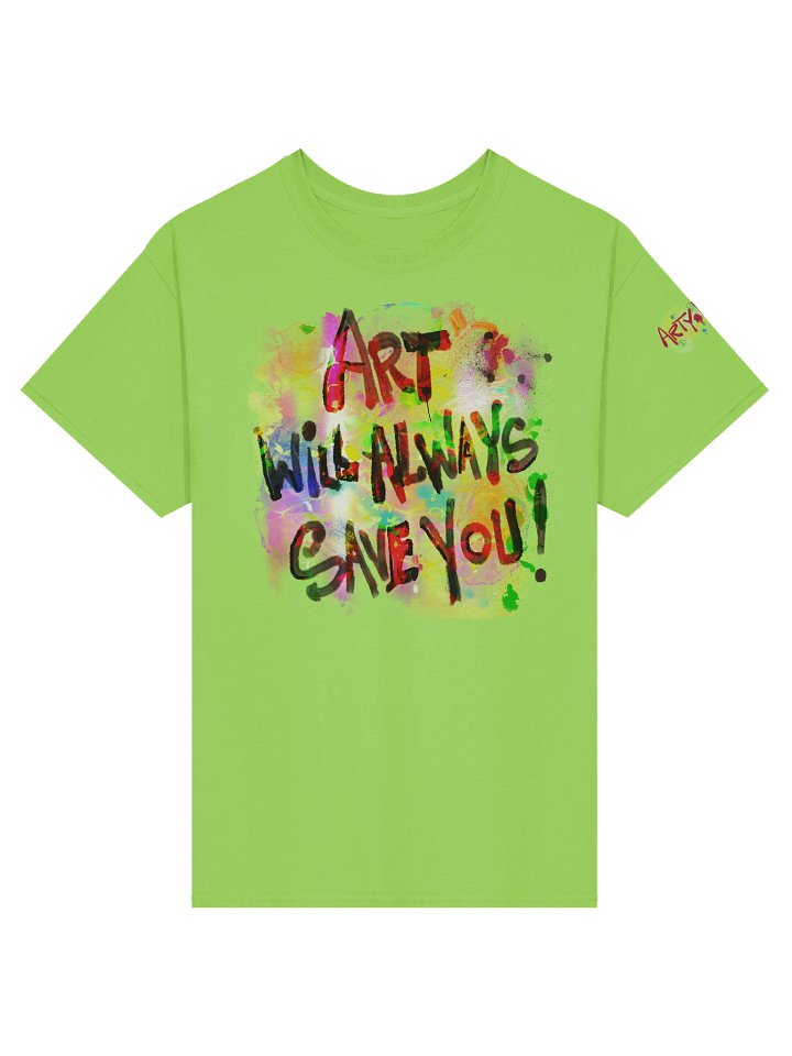 ArtyWear Tee of the Month - Nov '25 'Save You in Colors' product image (1)