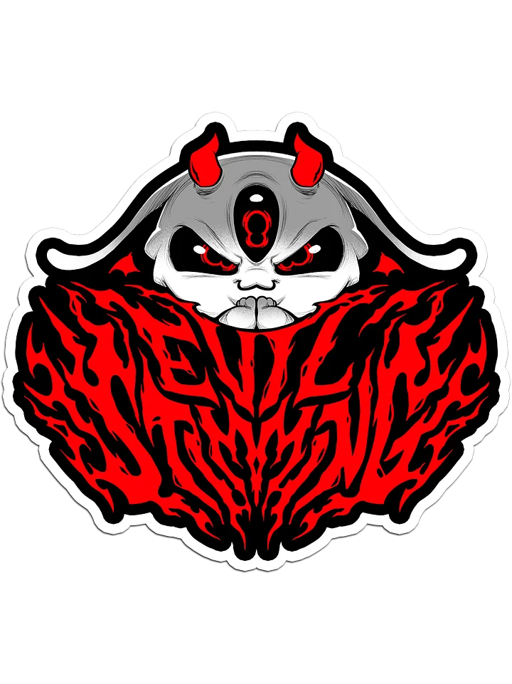 EVIL STIMMING STICKER product image (1)