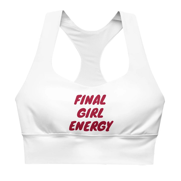 Final Girl Energy Sports Bra product image (1)