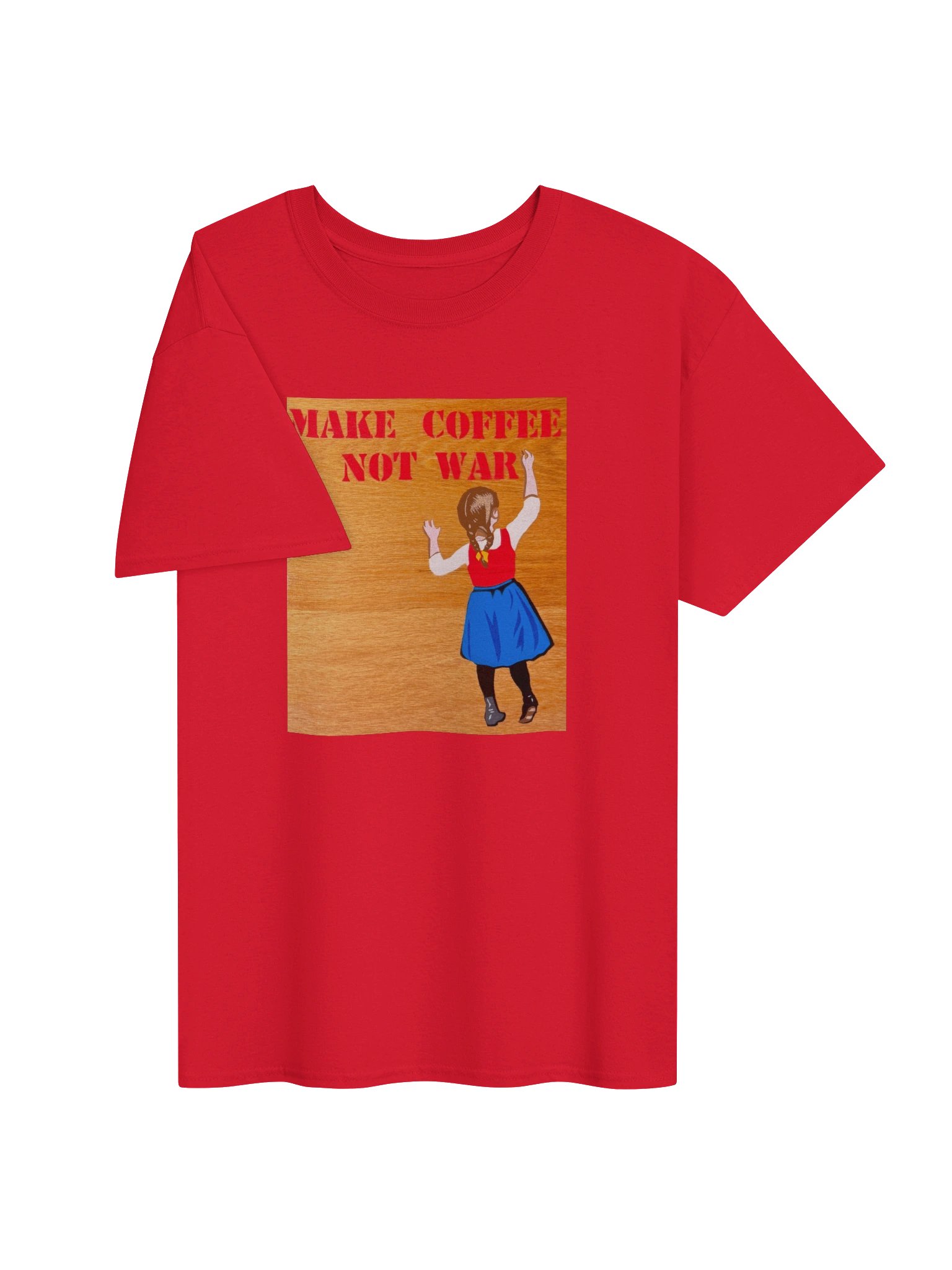 Make Coffee,Not War t-shirt product image (3)