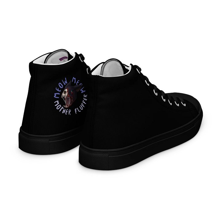 Meow Meow Mother Fluffer Men's High Tops product image (2)