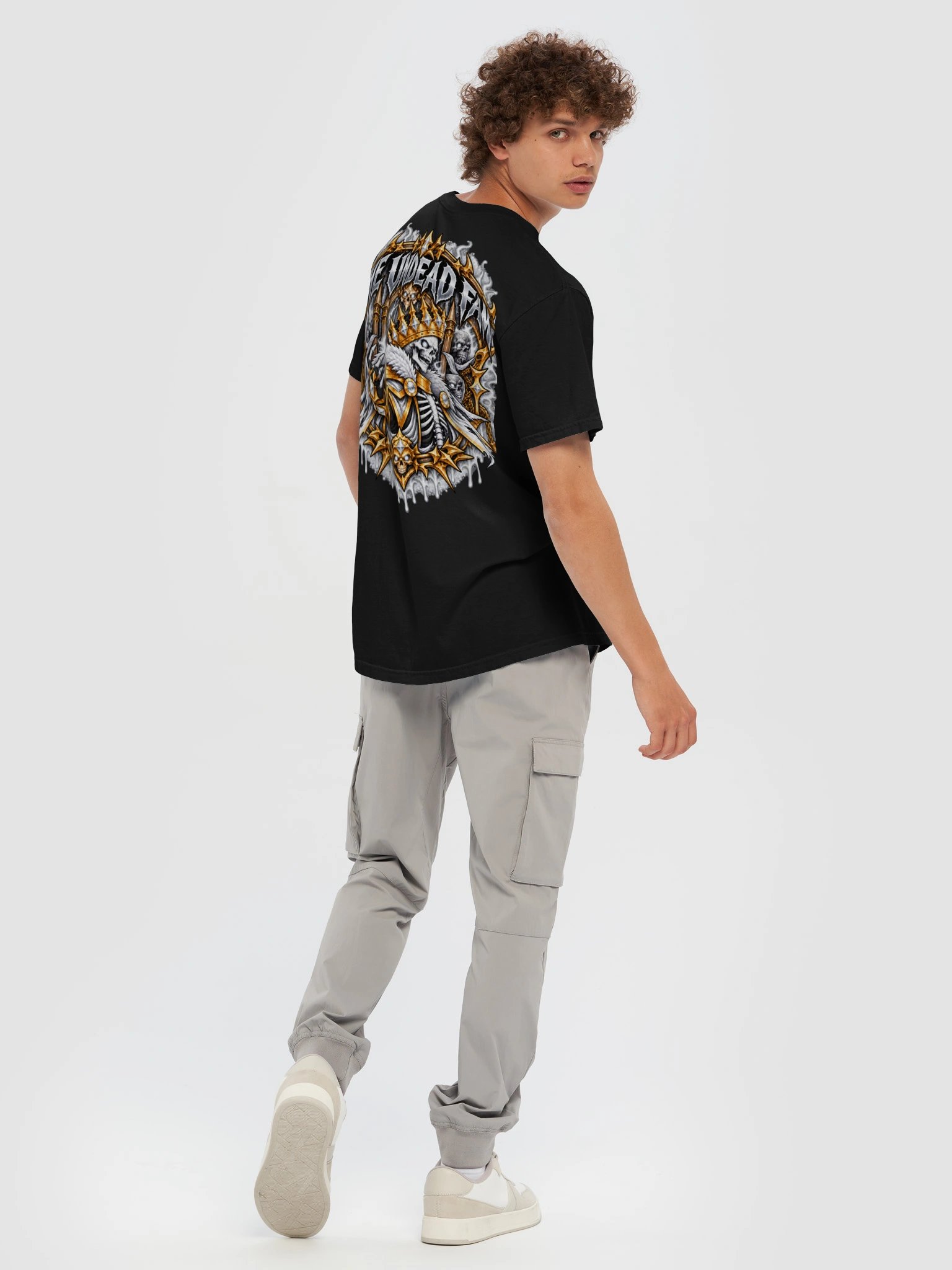 Undead and Unbothered Tee (White) product image (8)