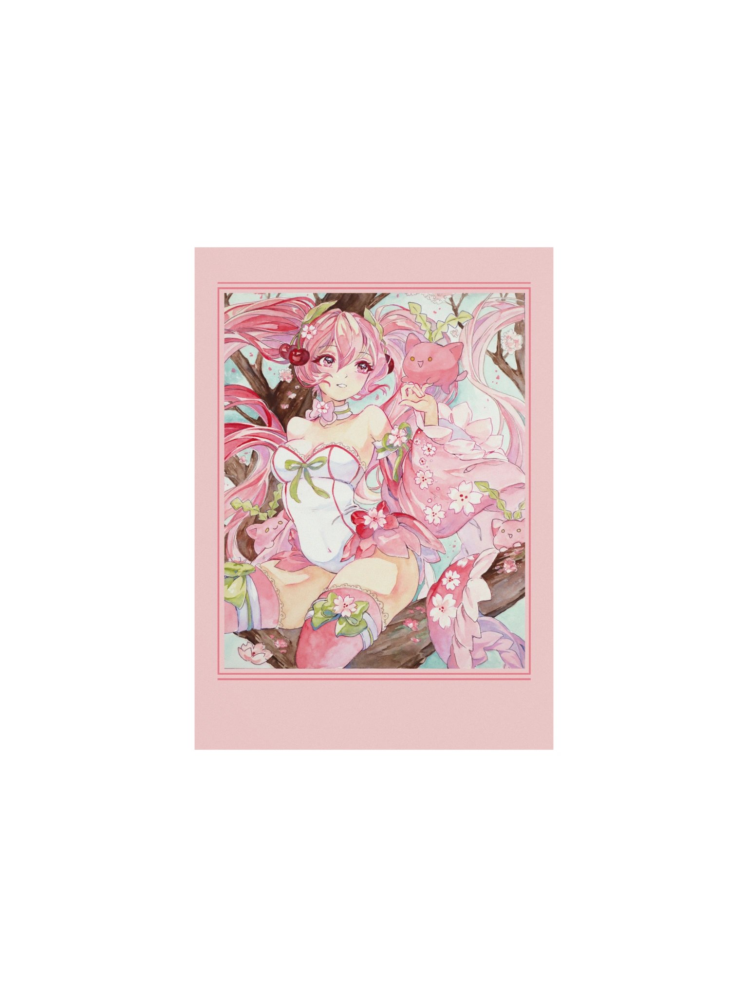 Playful Sakura Print product image (2)