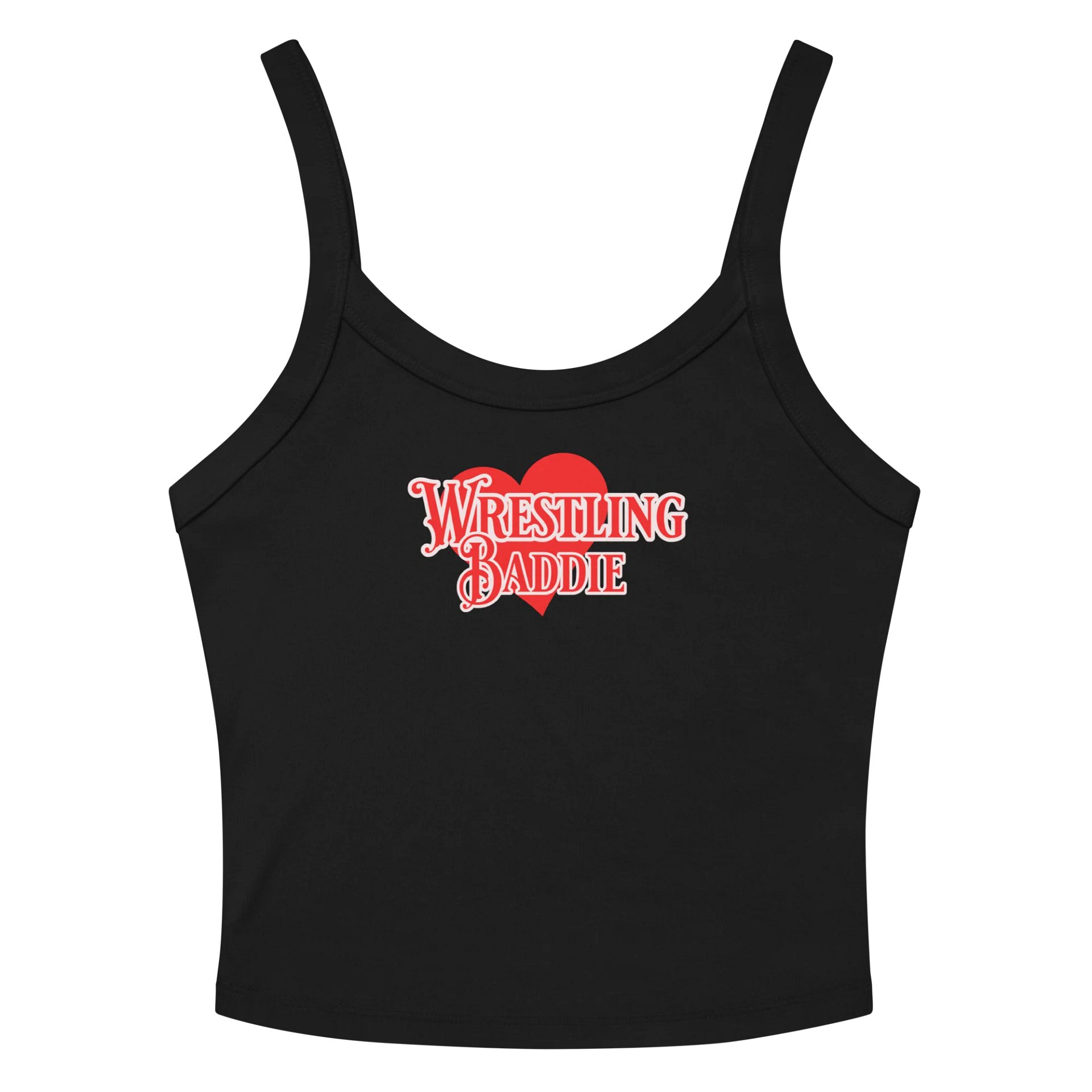Once Upon A Wrestling Baddie Micro-Rib Tank Top product image (3)