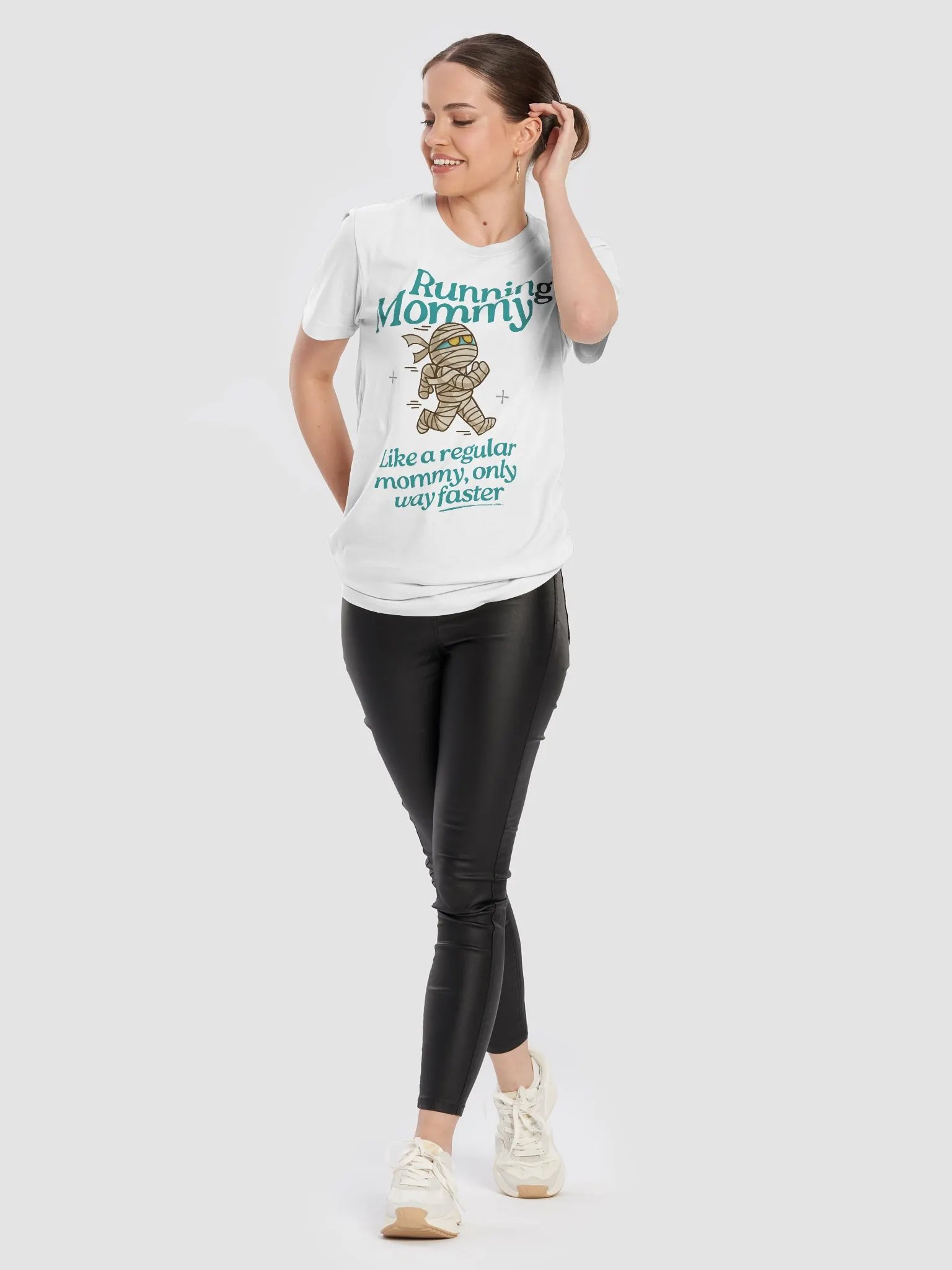Fast Mommy Fun Run T-Shirt product image (19)