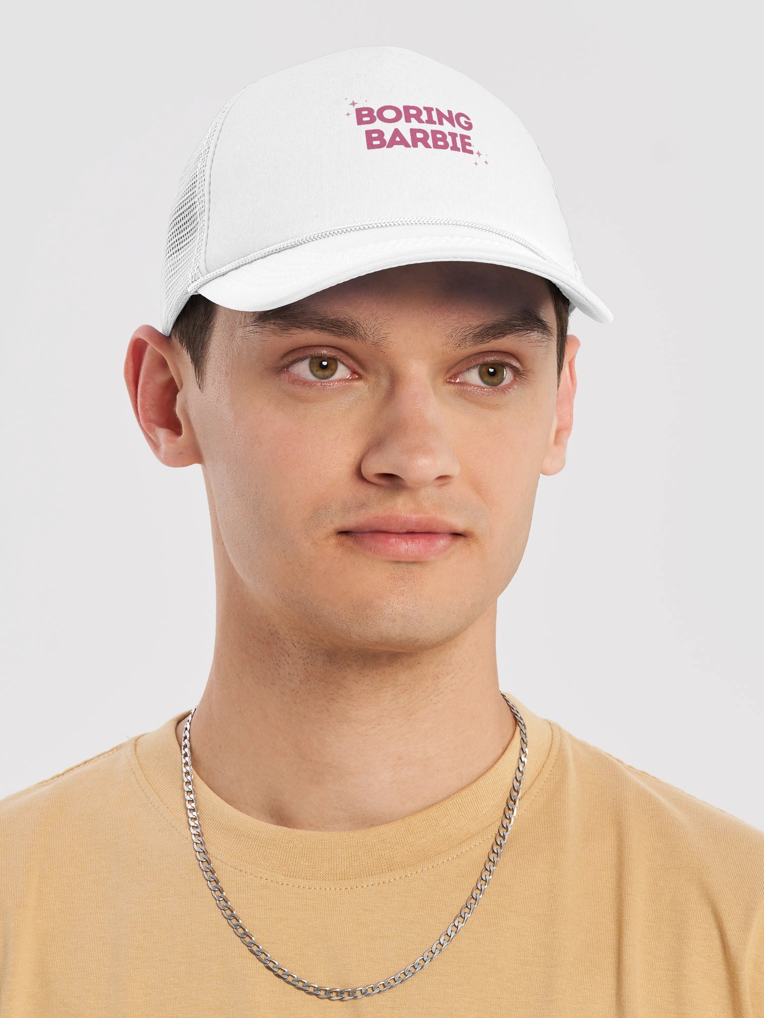 Boring Barbie Foam Trucker Hat product image (5)