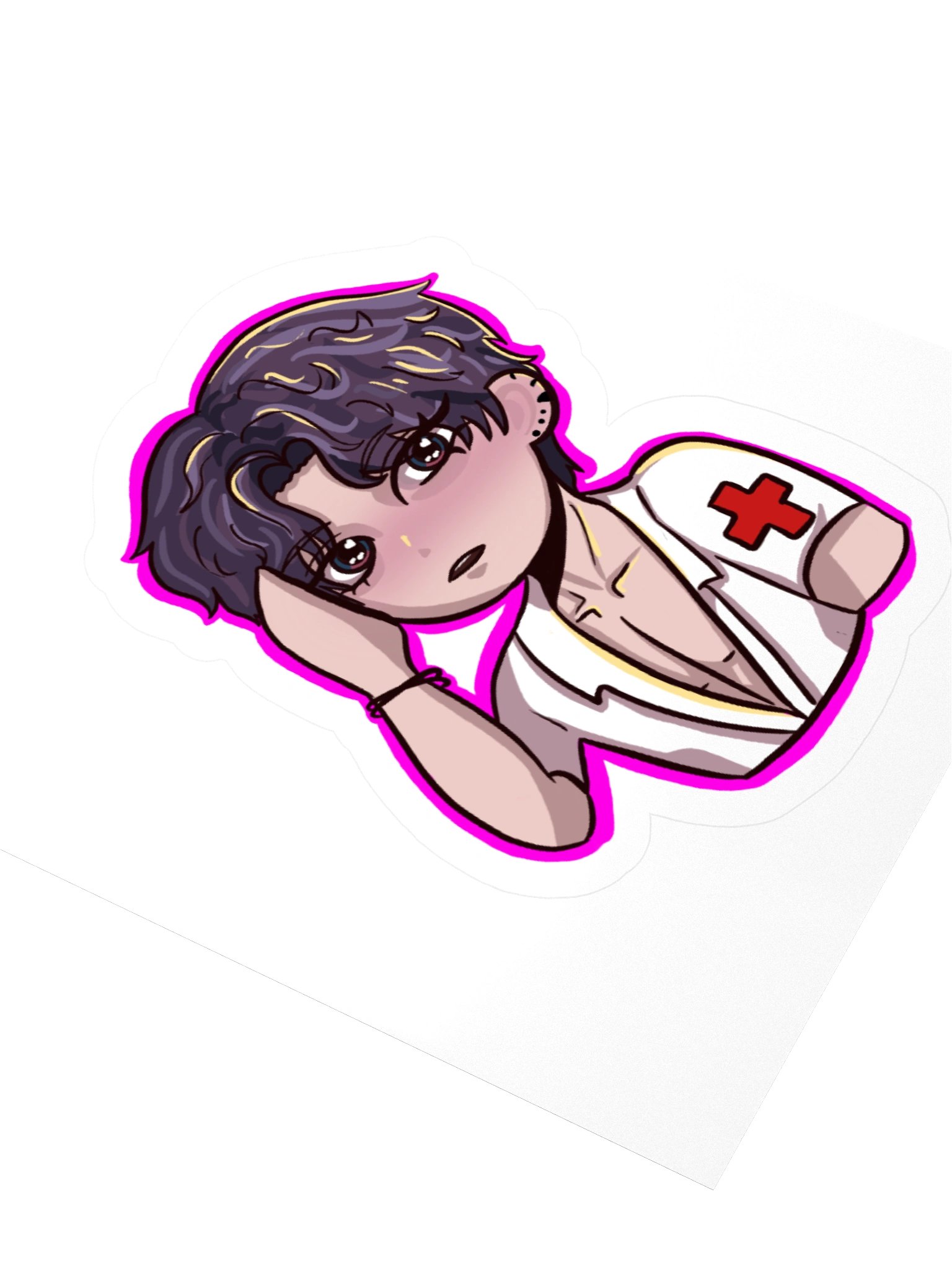 mr fishy nurse costume stickie product image (3)