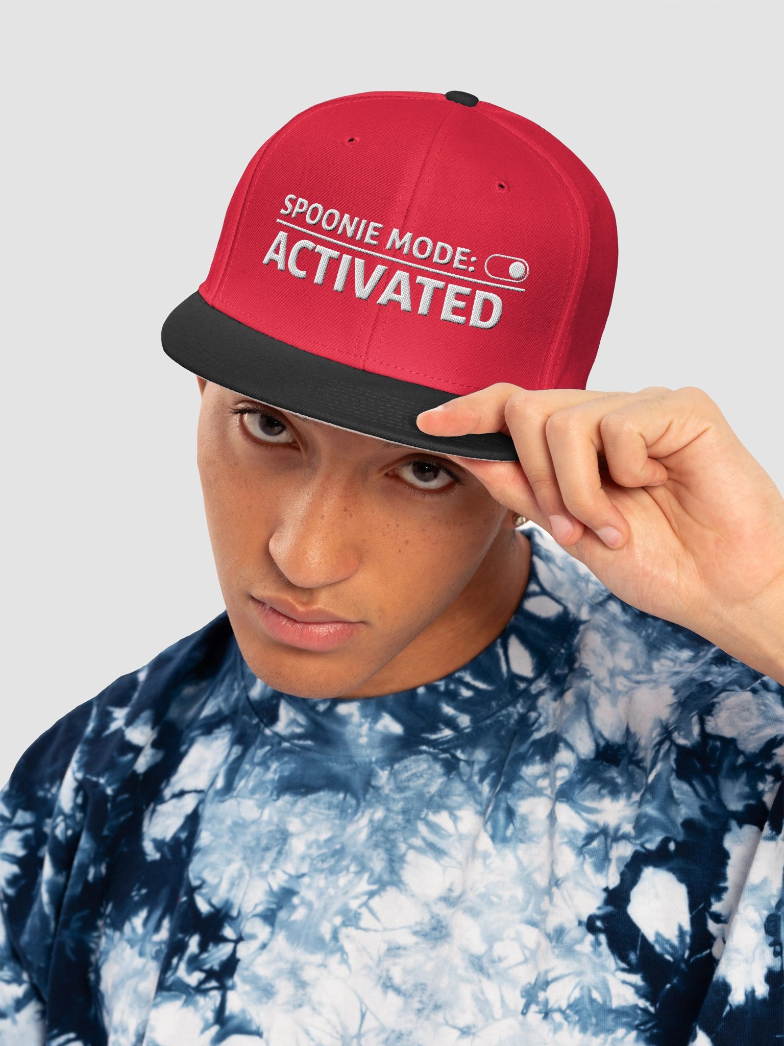 Spoonie Mode: Activated Snapback | Chronic Illness Hat product image (1)