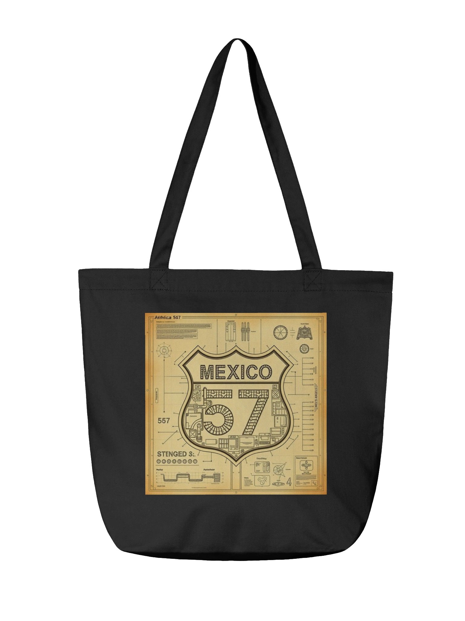 Ruta 57 — México 57 Tote Bag product image (2)