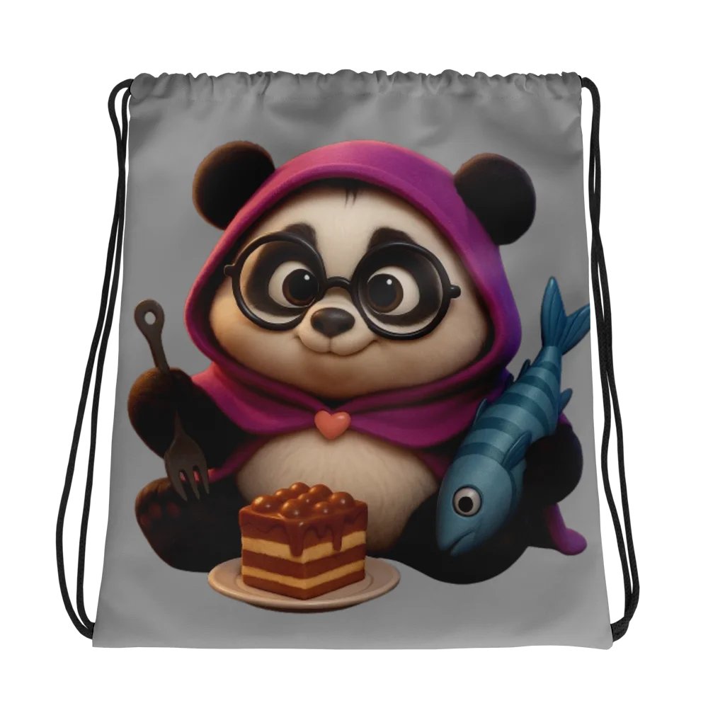 Yummy Panda - Drawstring Bag product image (1)