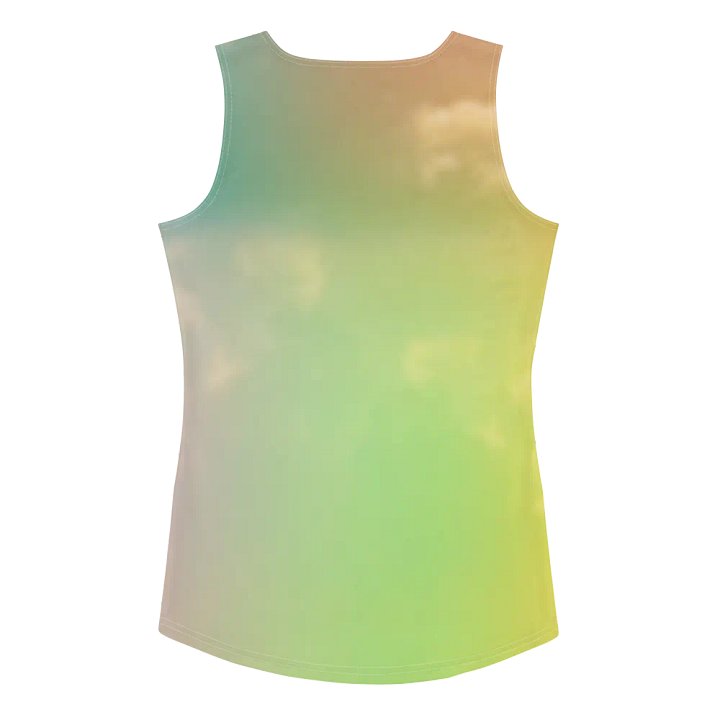 Blur cloud rainbow Design Tank Top - V11 product image (2)