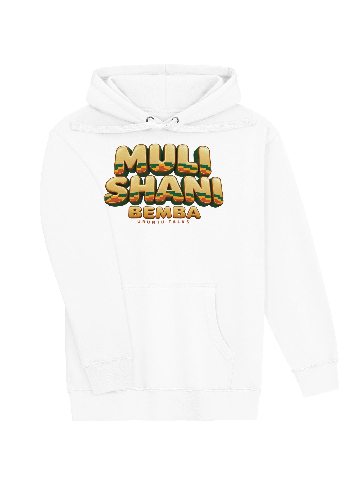 Ubuntu Talks Heritage — MULI SHANI | Bemba Premium Hoodie product image (5)